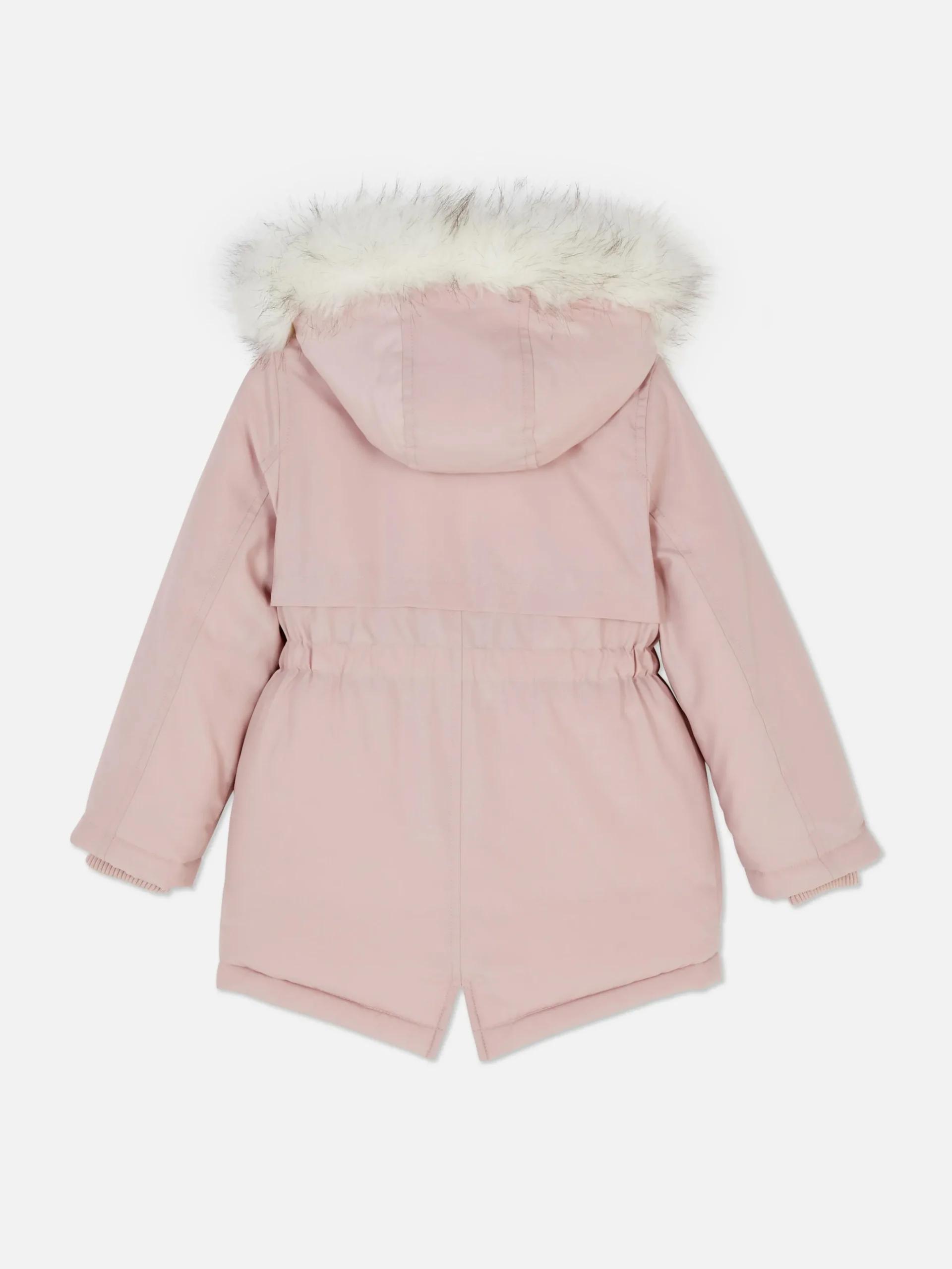 Faux Fur Hood Parka