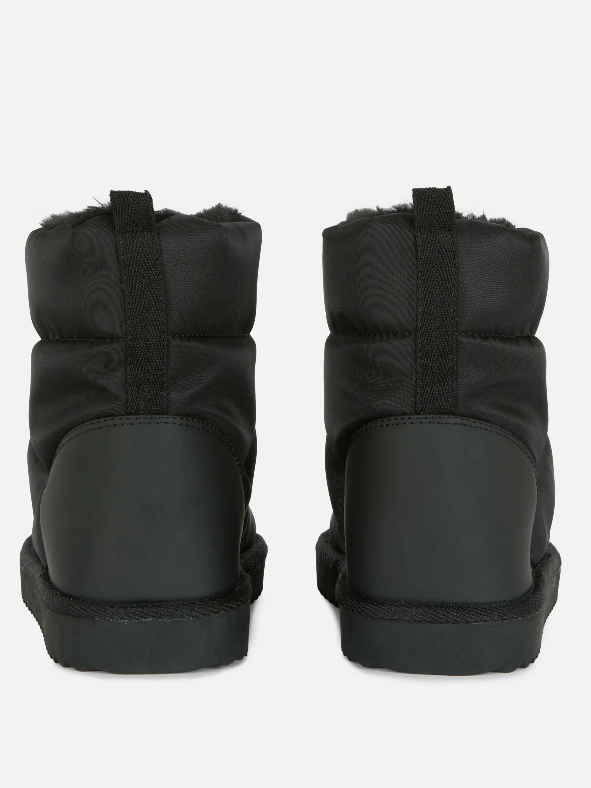 Faux Fur Lined Ankle Boots