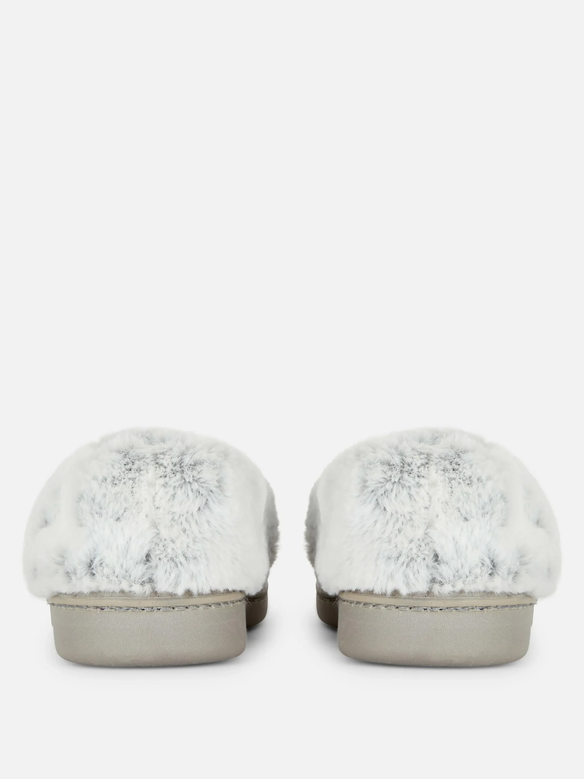 Faux Fur Lined Moccasin Slippers
