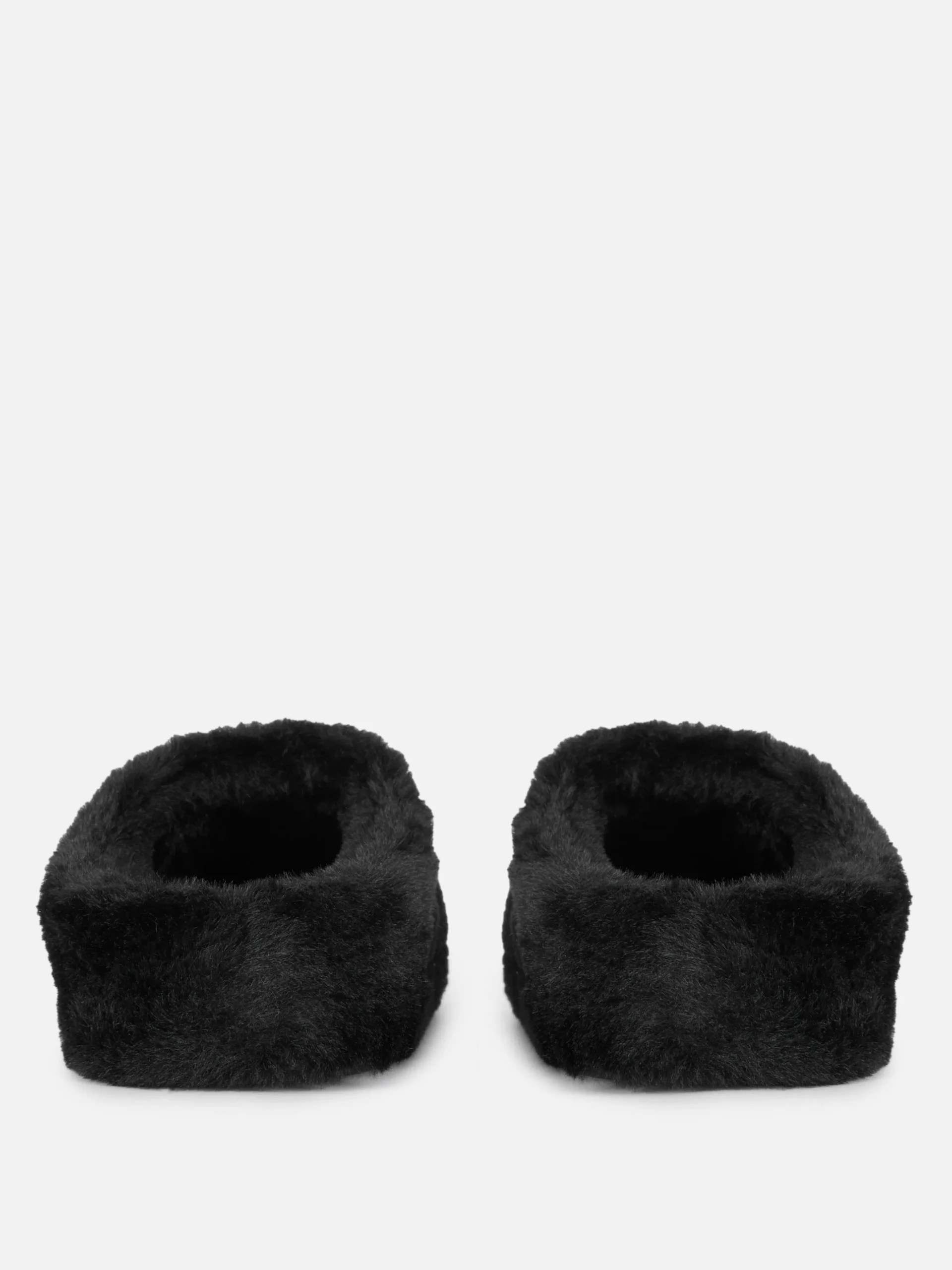 Faux Fur Mule Slippers