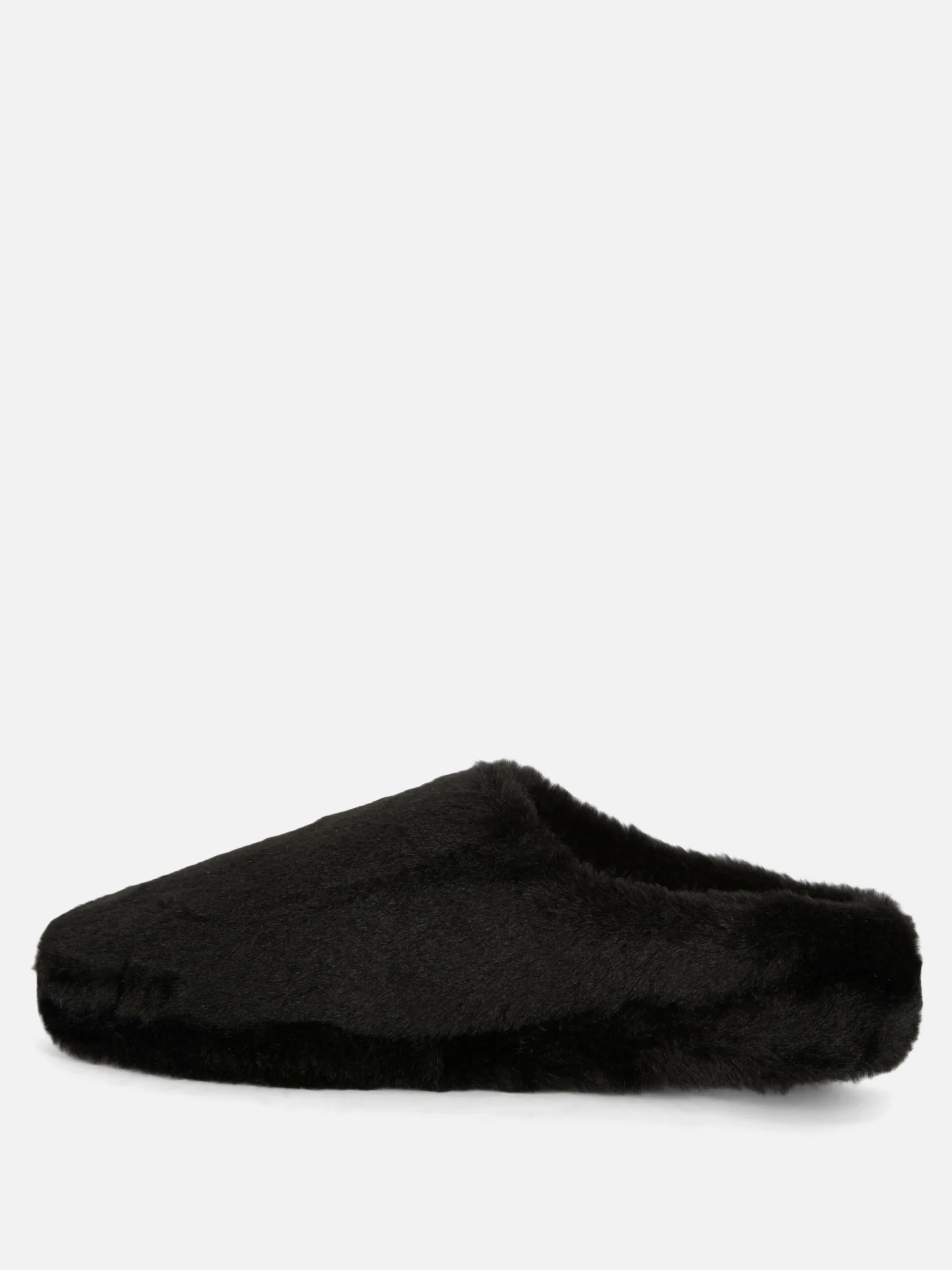 Faux Fur Mule Slippers