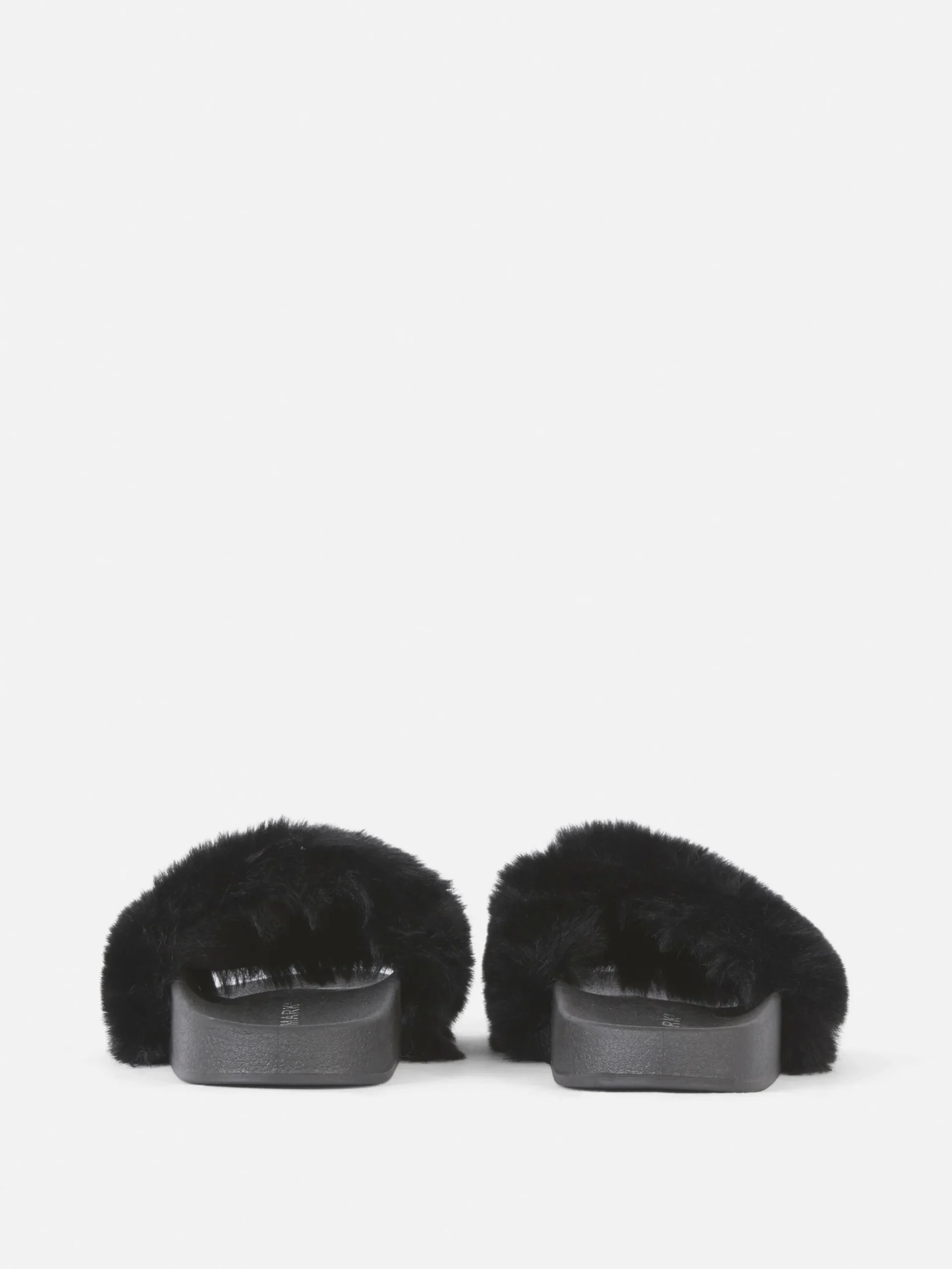 Faux Fur Slides