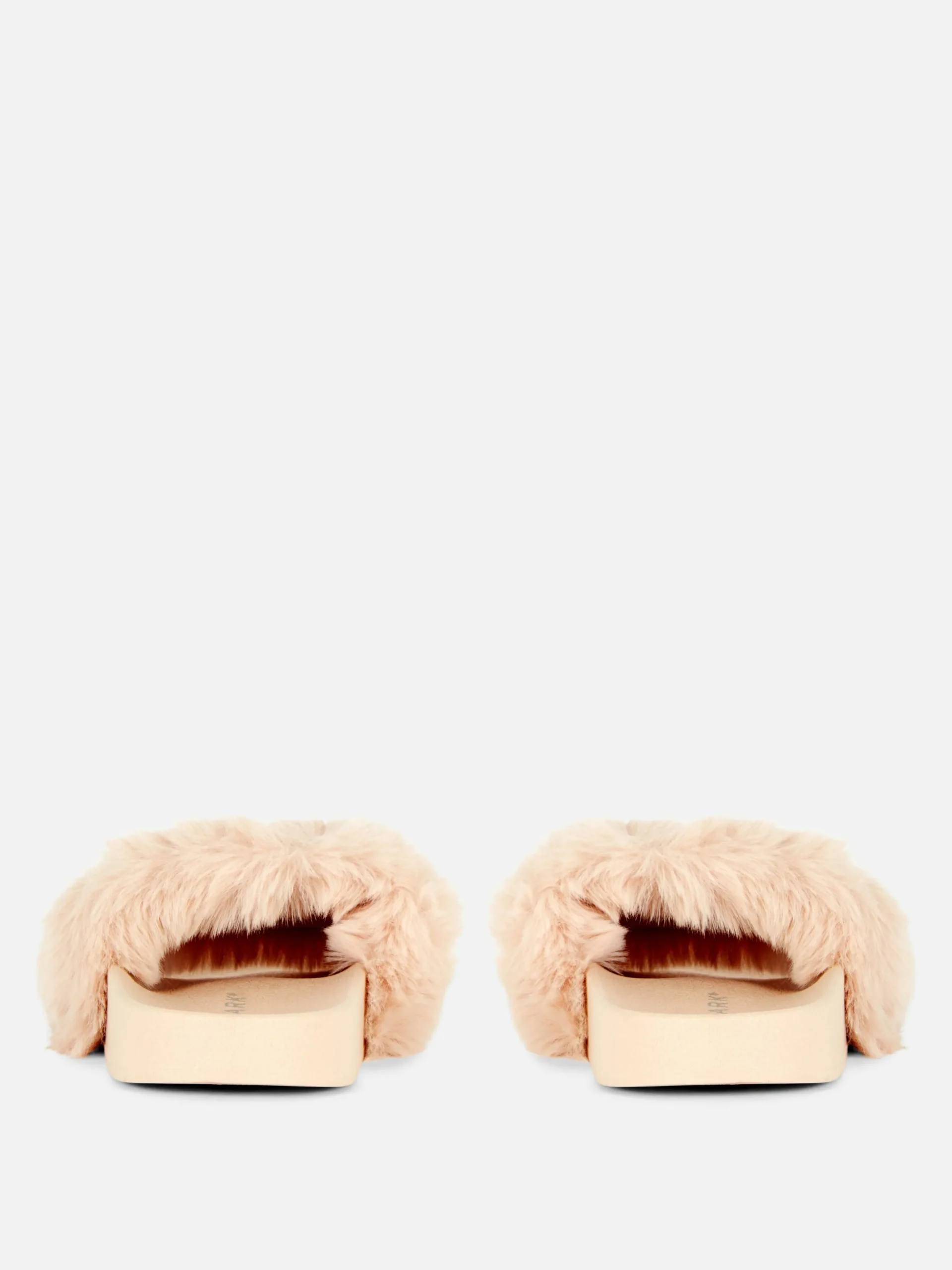Faux Fur Slides