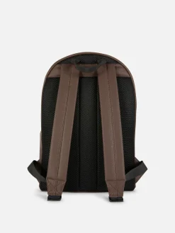 Faux Leather Backpack