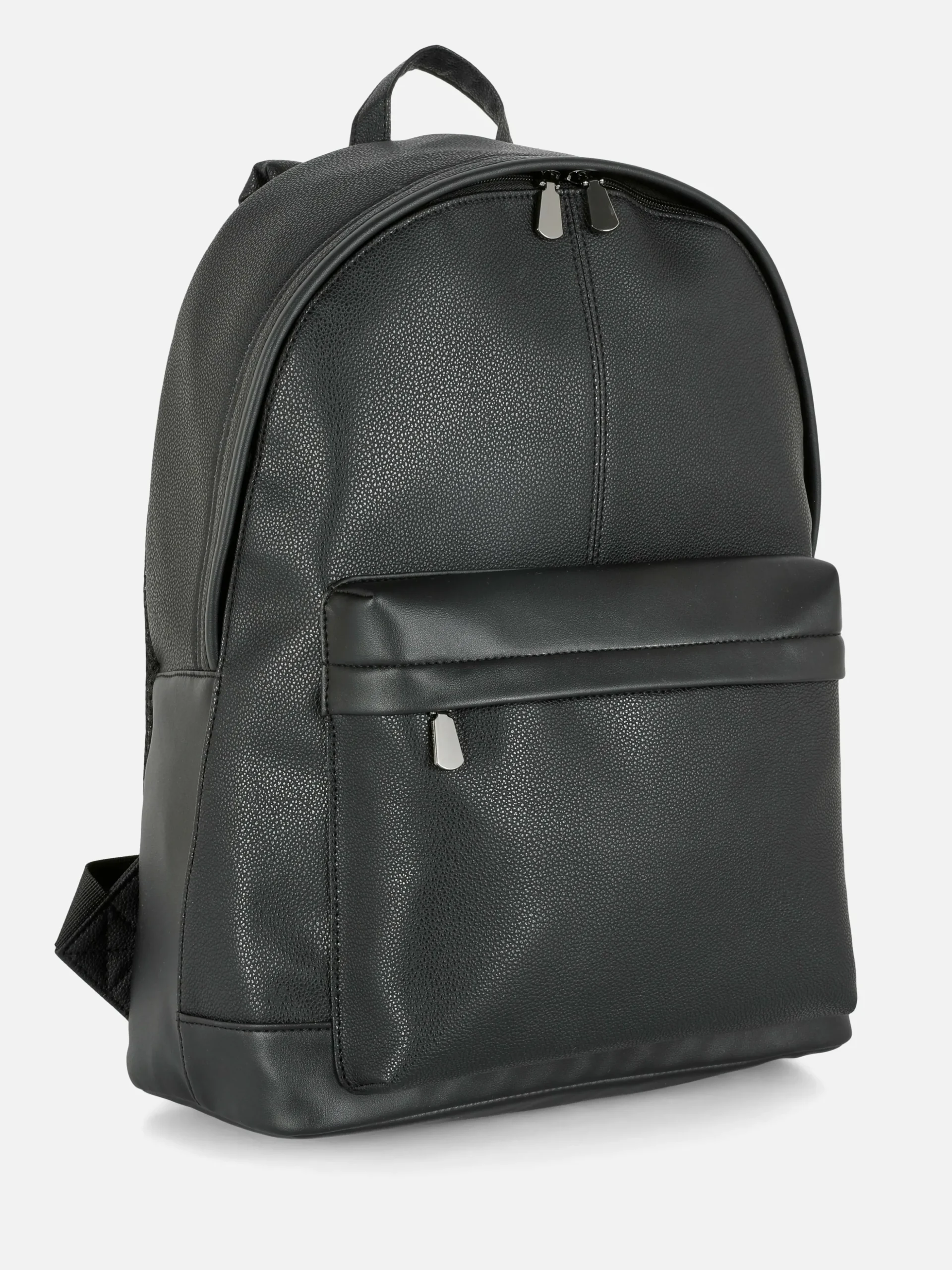 Faux Leather Backpack