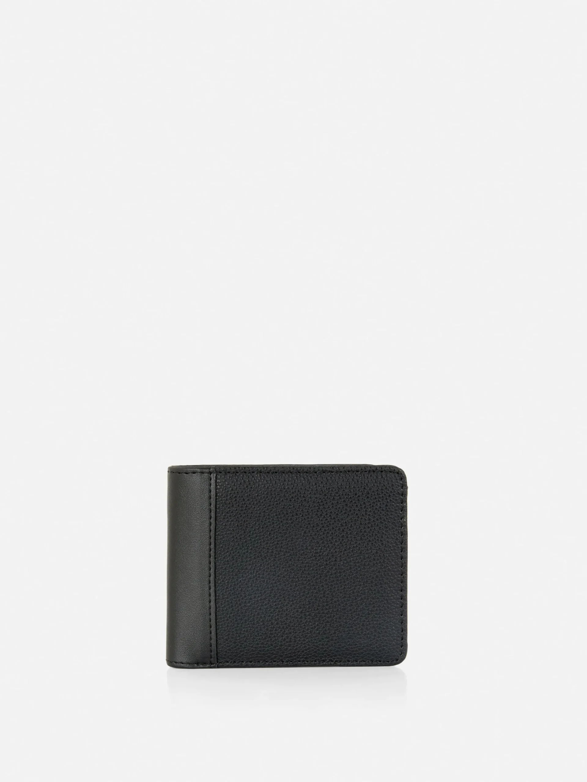 Faux Leather Bifold Wallet