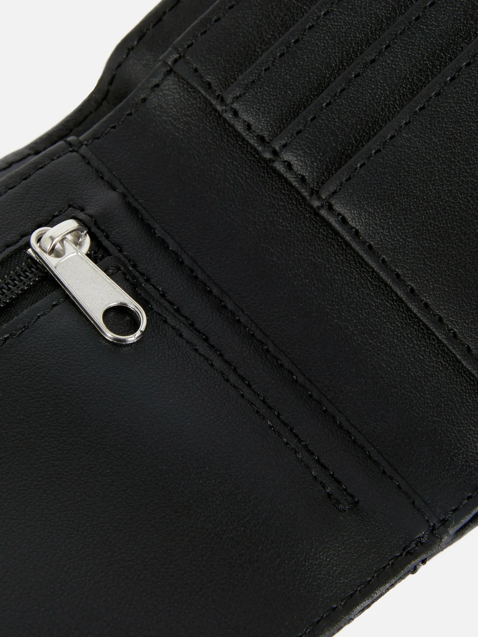 Faux Leather Bifold Wallet