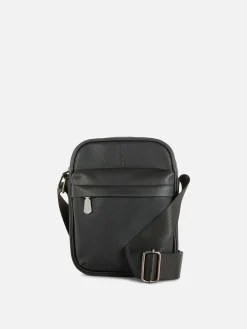 Faux Leather Cross Body Bag