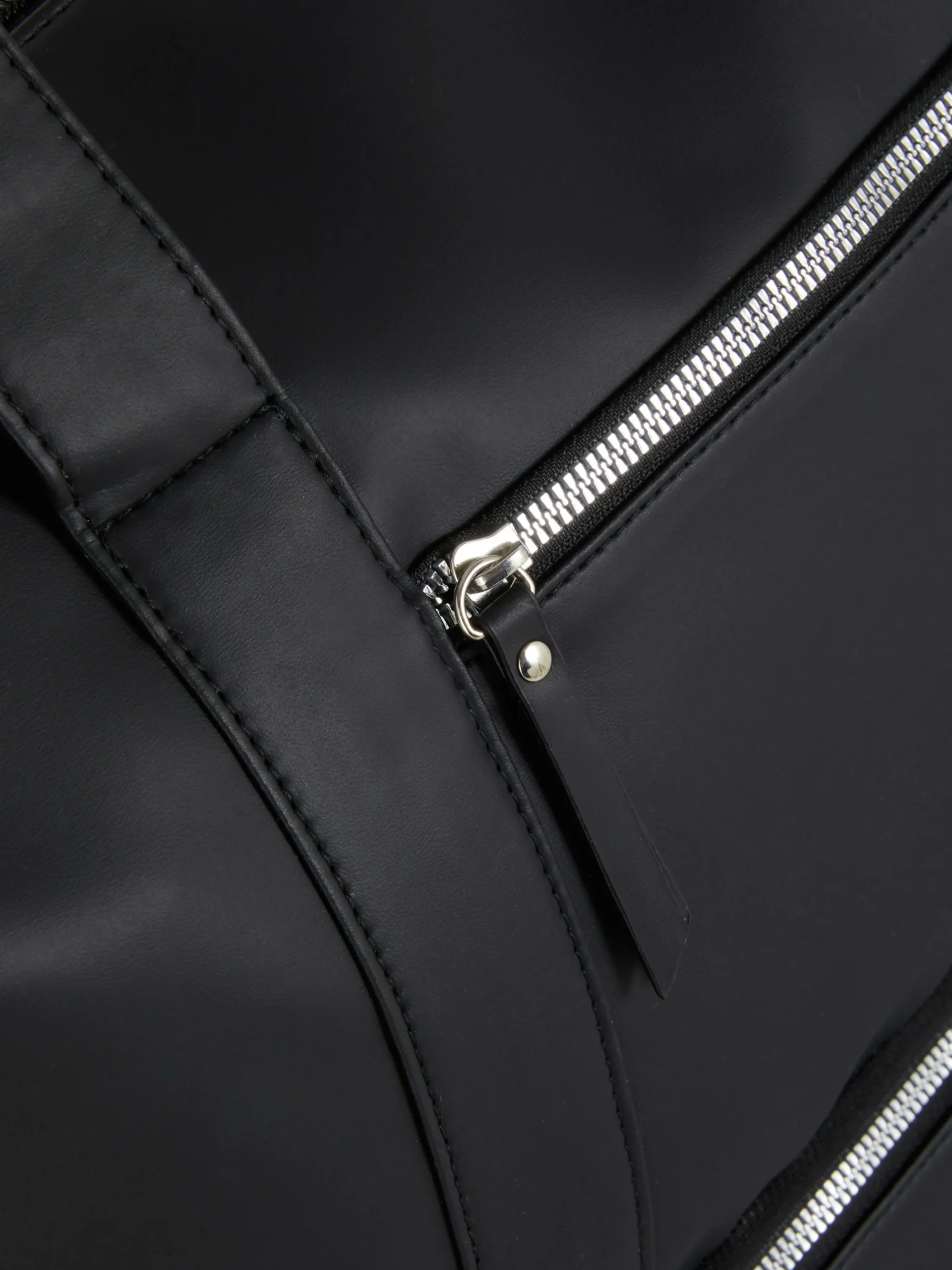Faux Leather Weekender