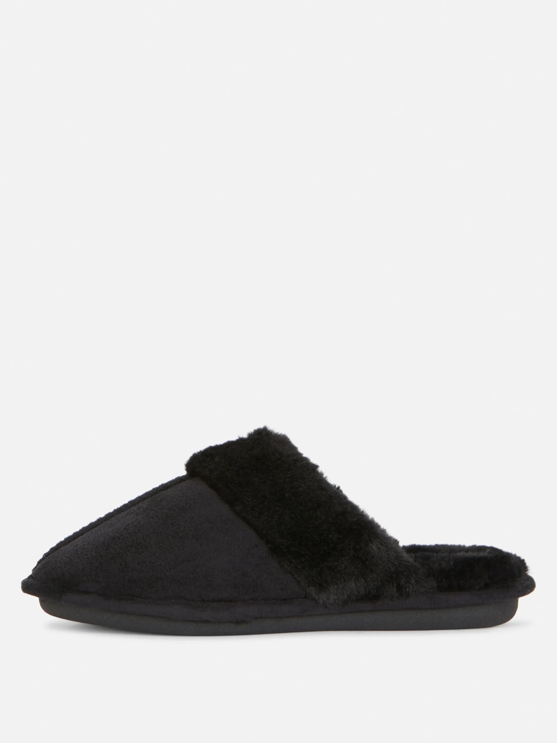 Faux Suede Slippers