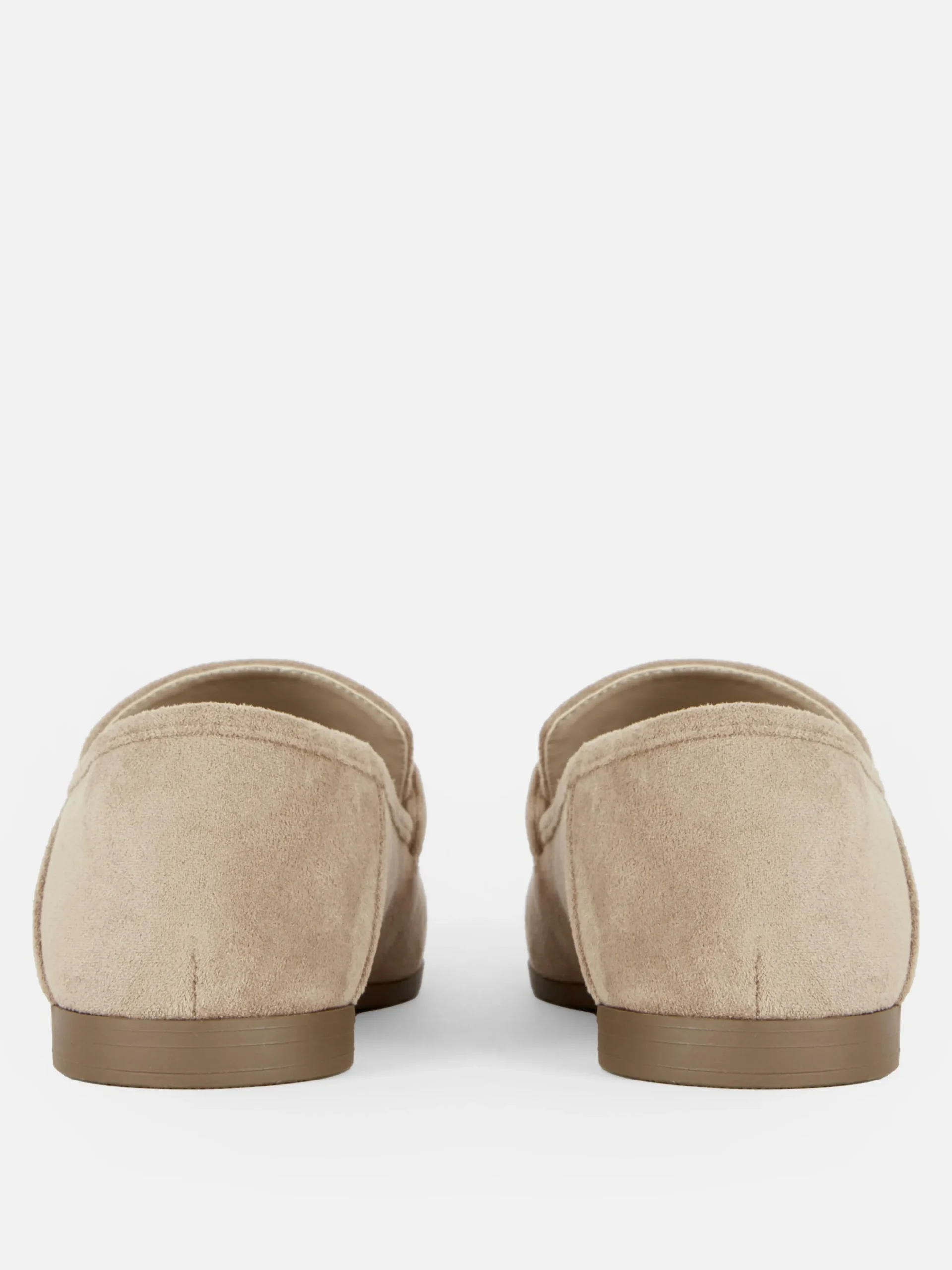 Faux Suede Snaffle Loafers