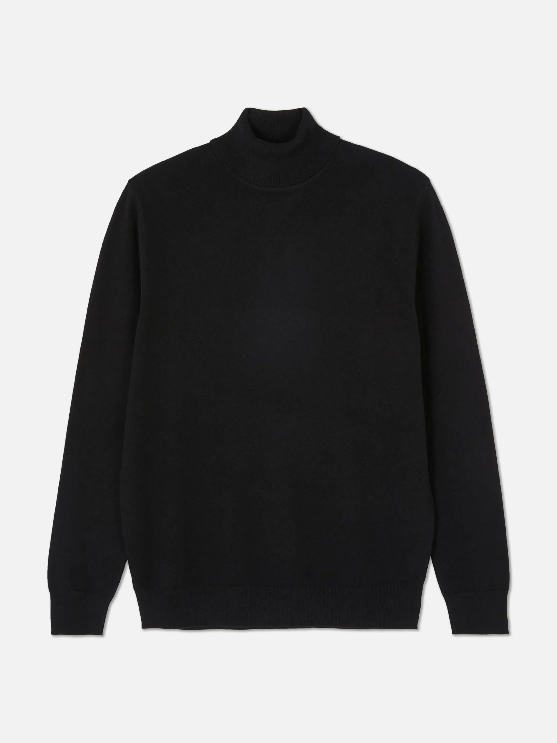 Fine Knit Roll Neck Sweater