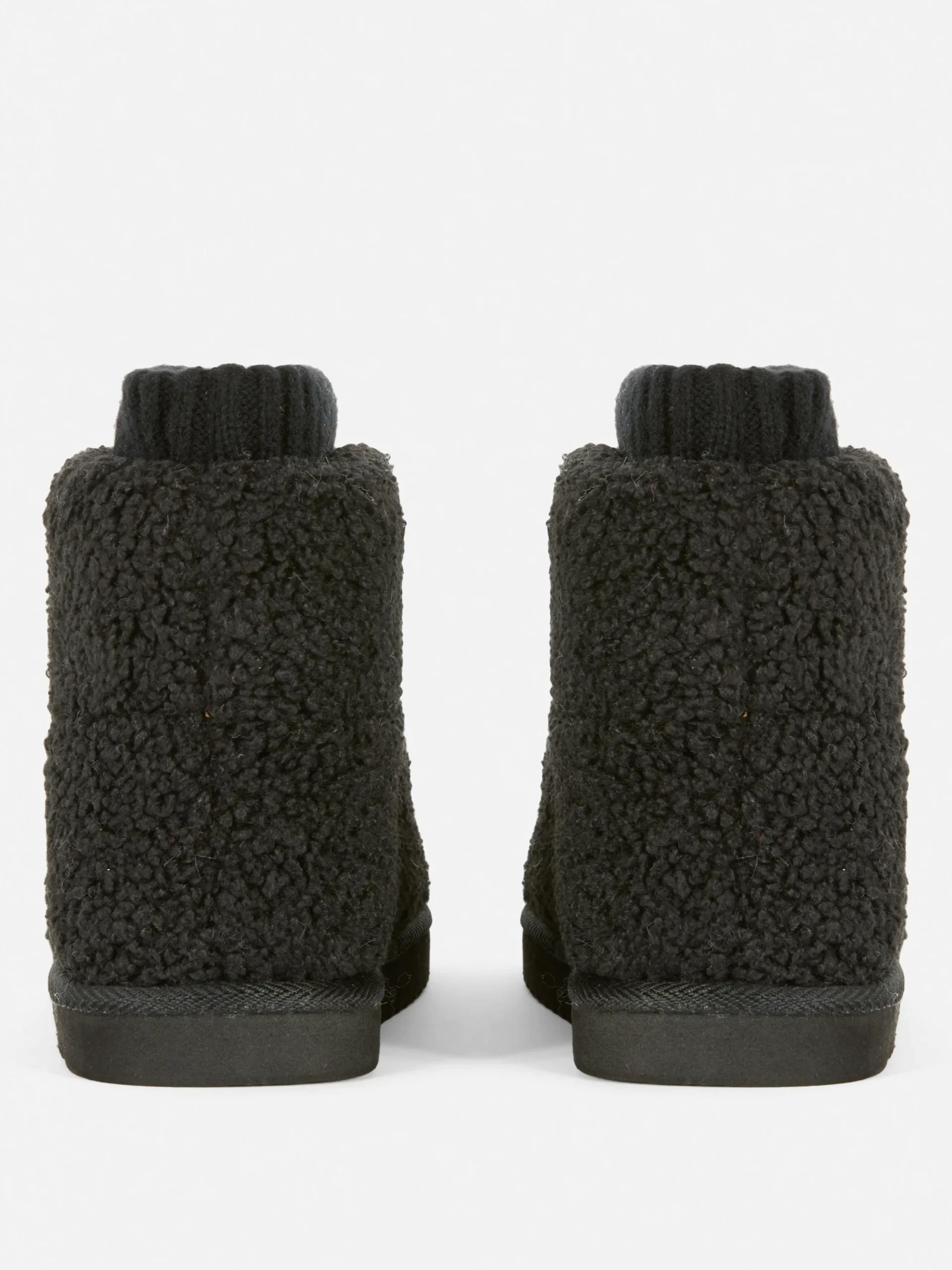 Fleece Sock Slipper Boots
