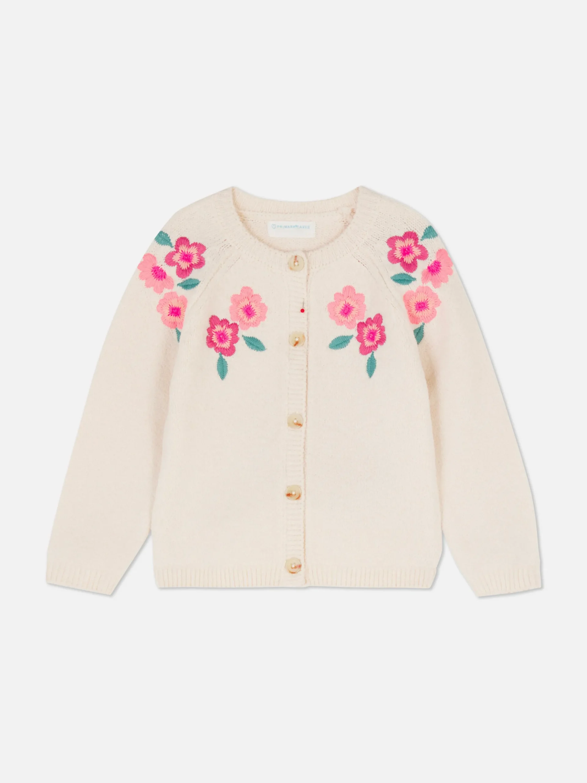 Floral Embroidered Cardigan