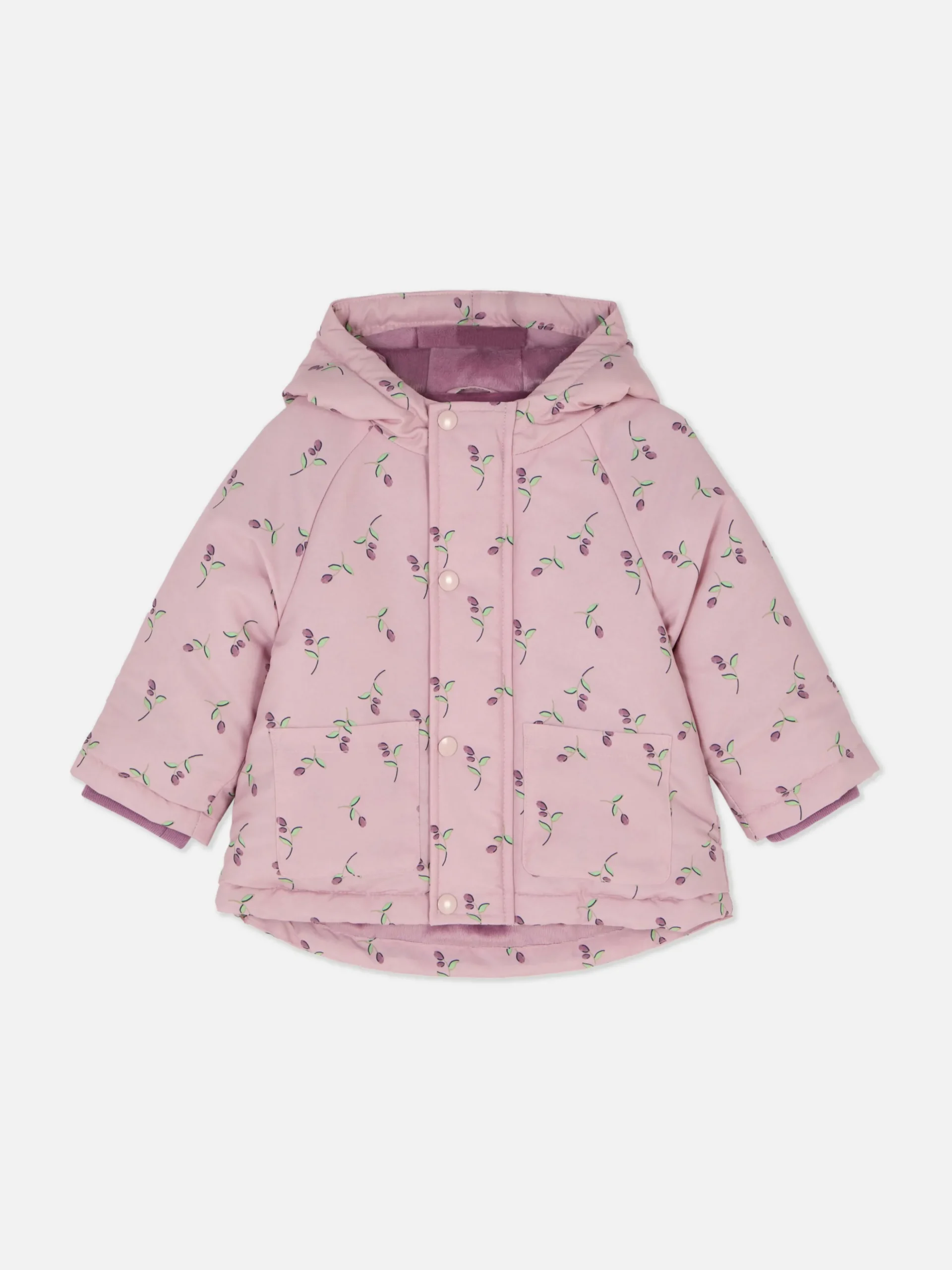 Floral Hooded Jacket