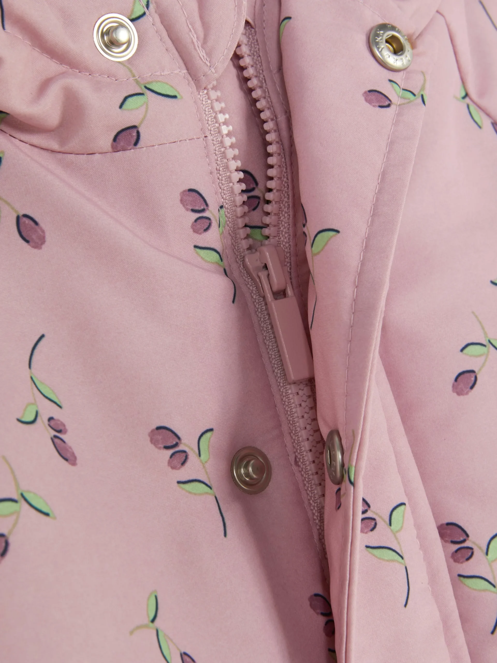 Floral Hooded Jacket