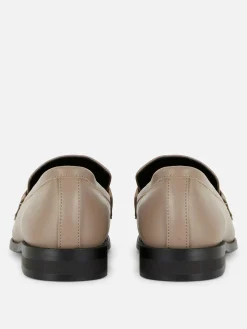 Fringed Buckle Loafers