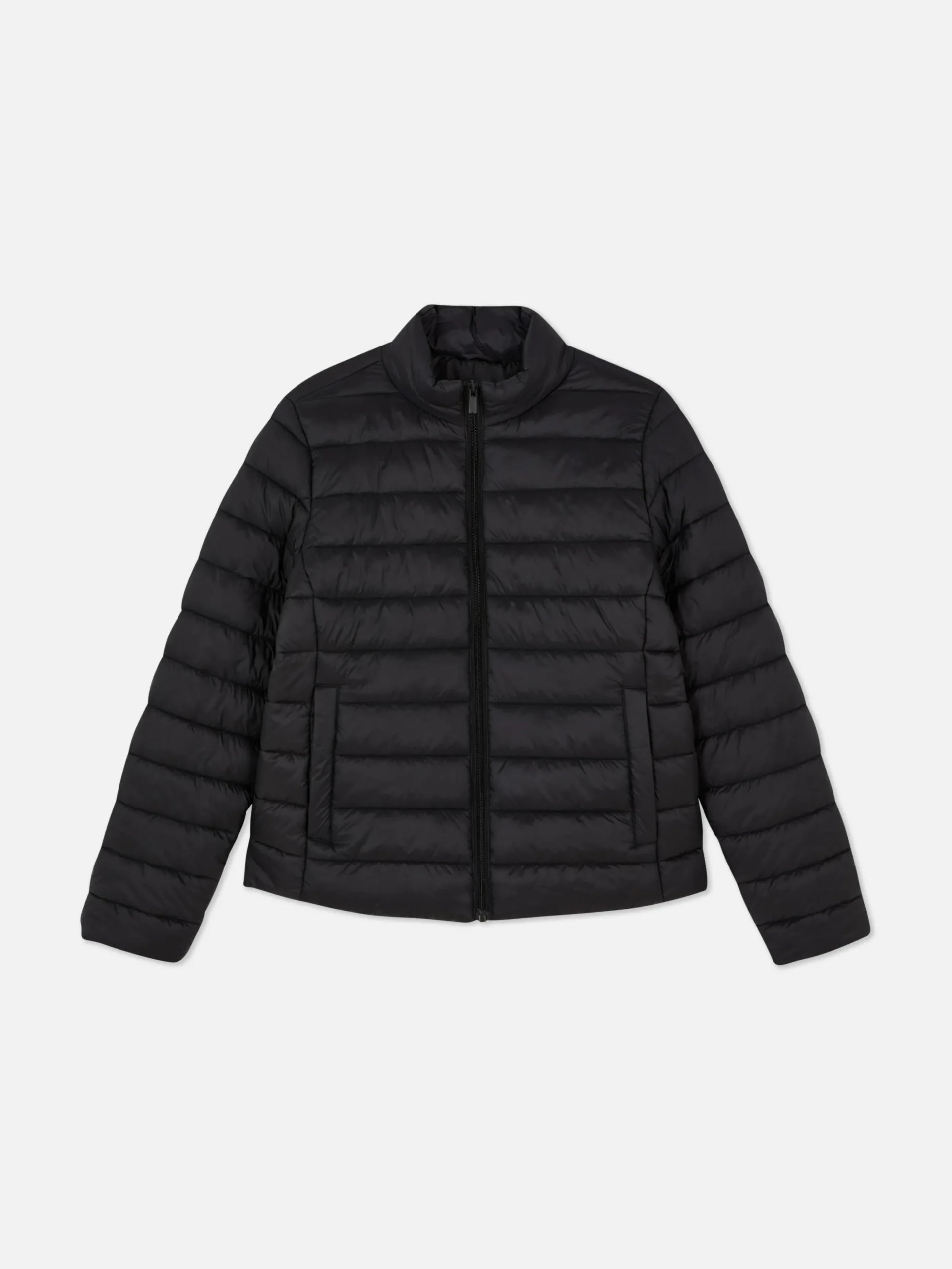 Funnel Neck Padded Jacket