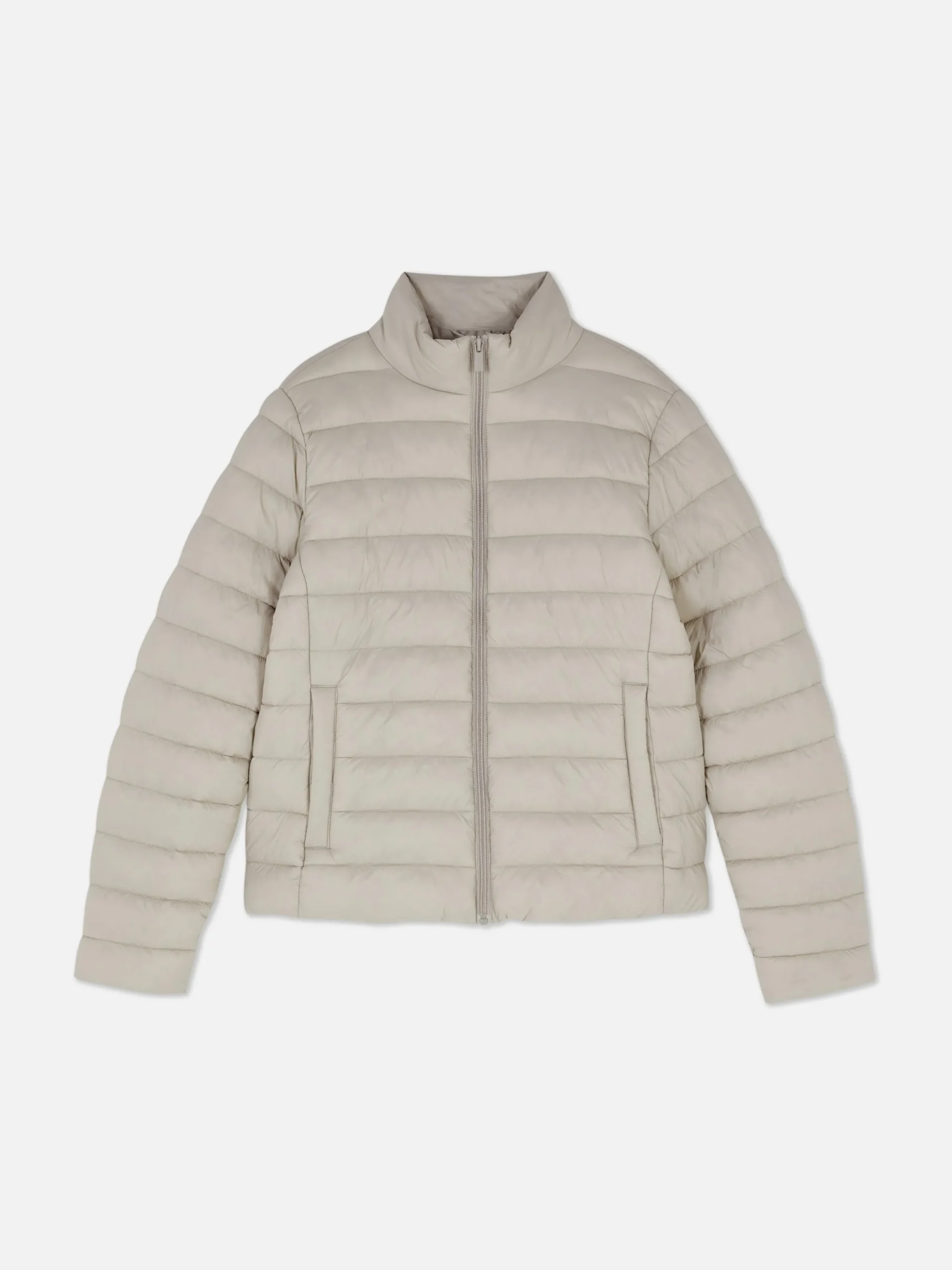 Funnel Neck Padded Jacket