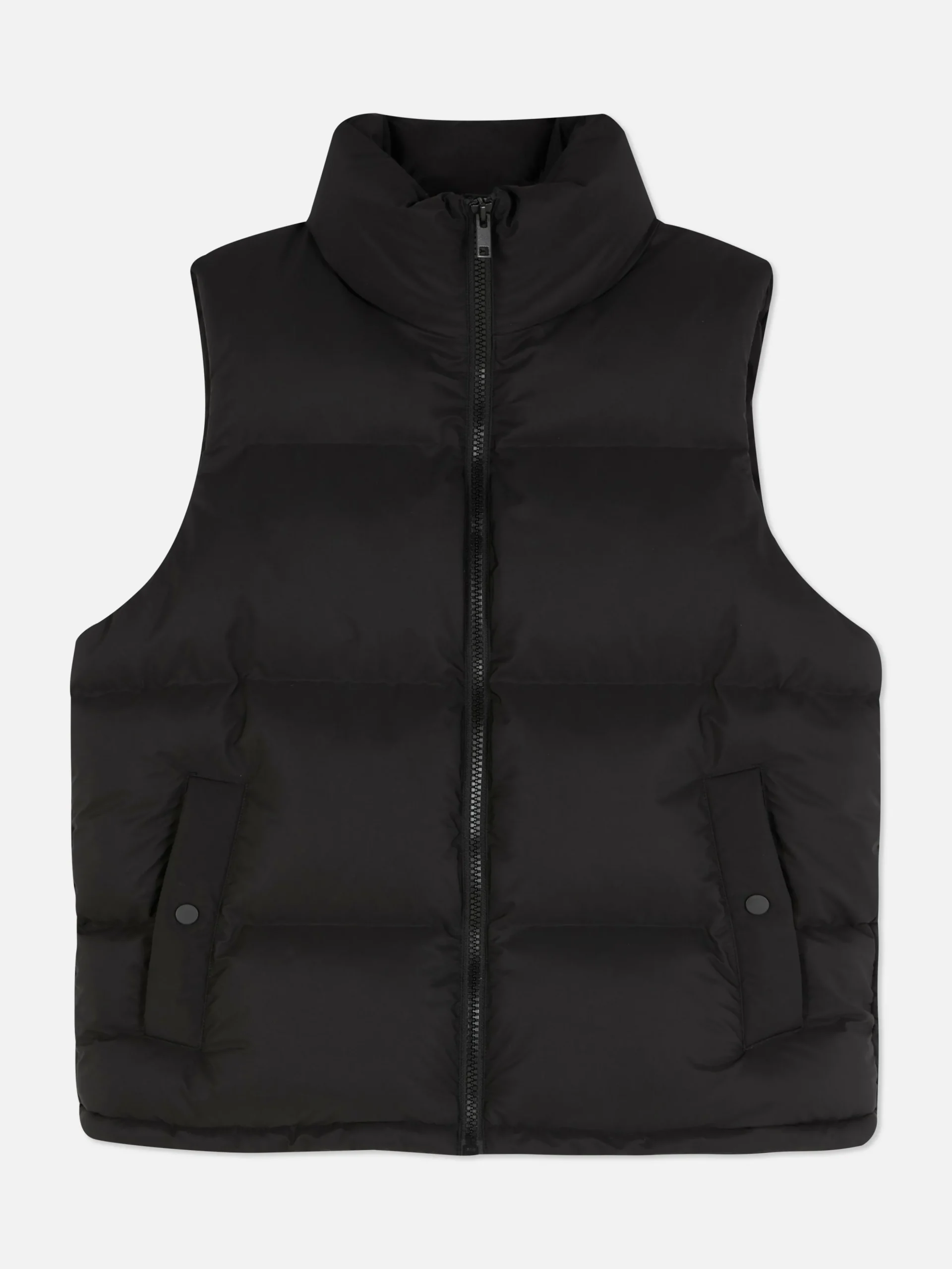 Funnel Neck Padded Vest