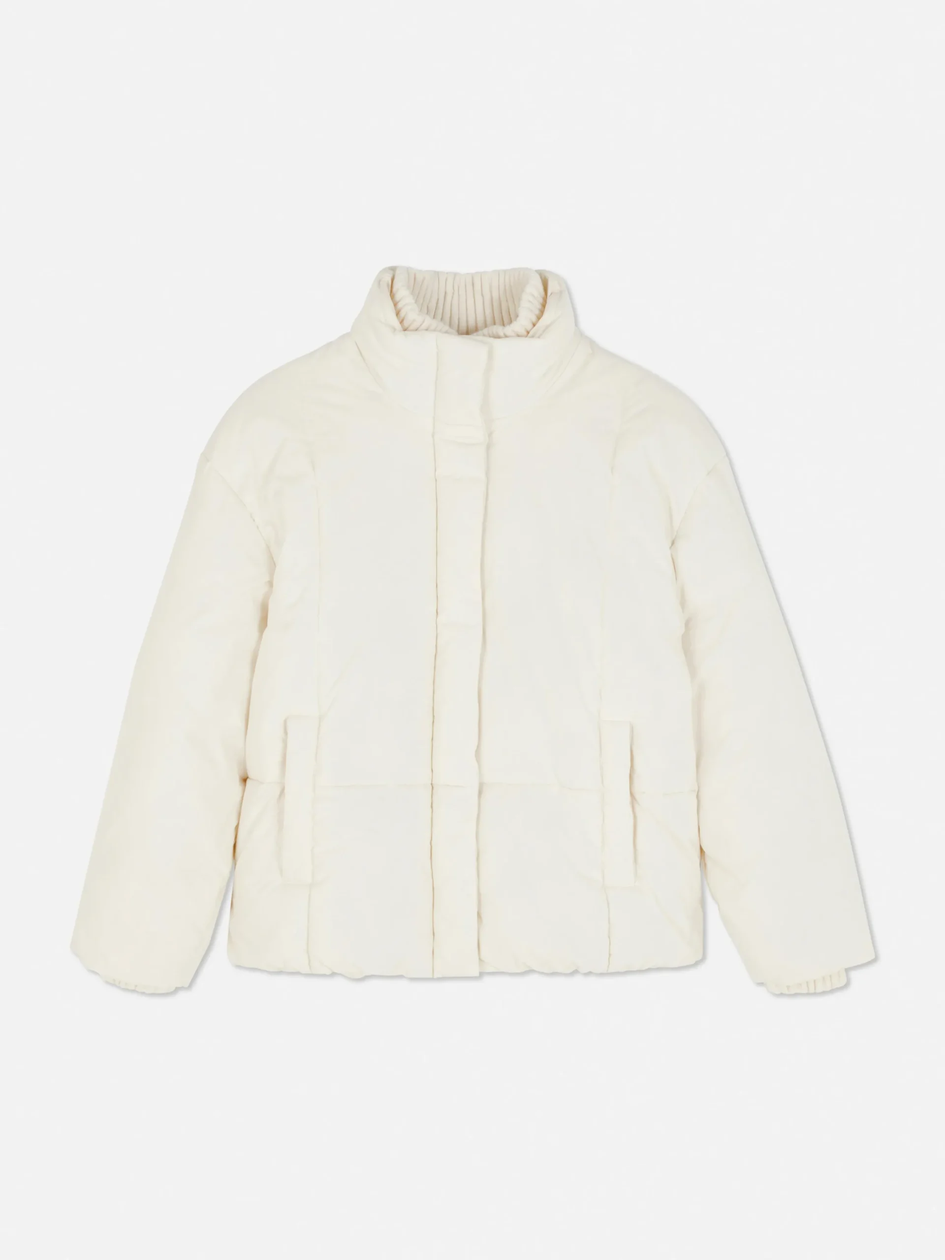 Funnel Neck Puffer Jacket