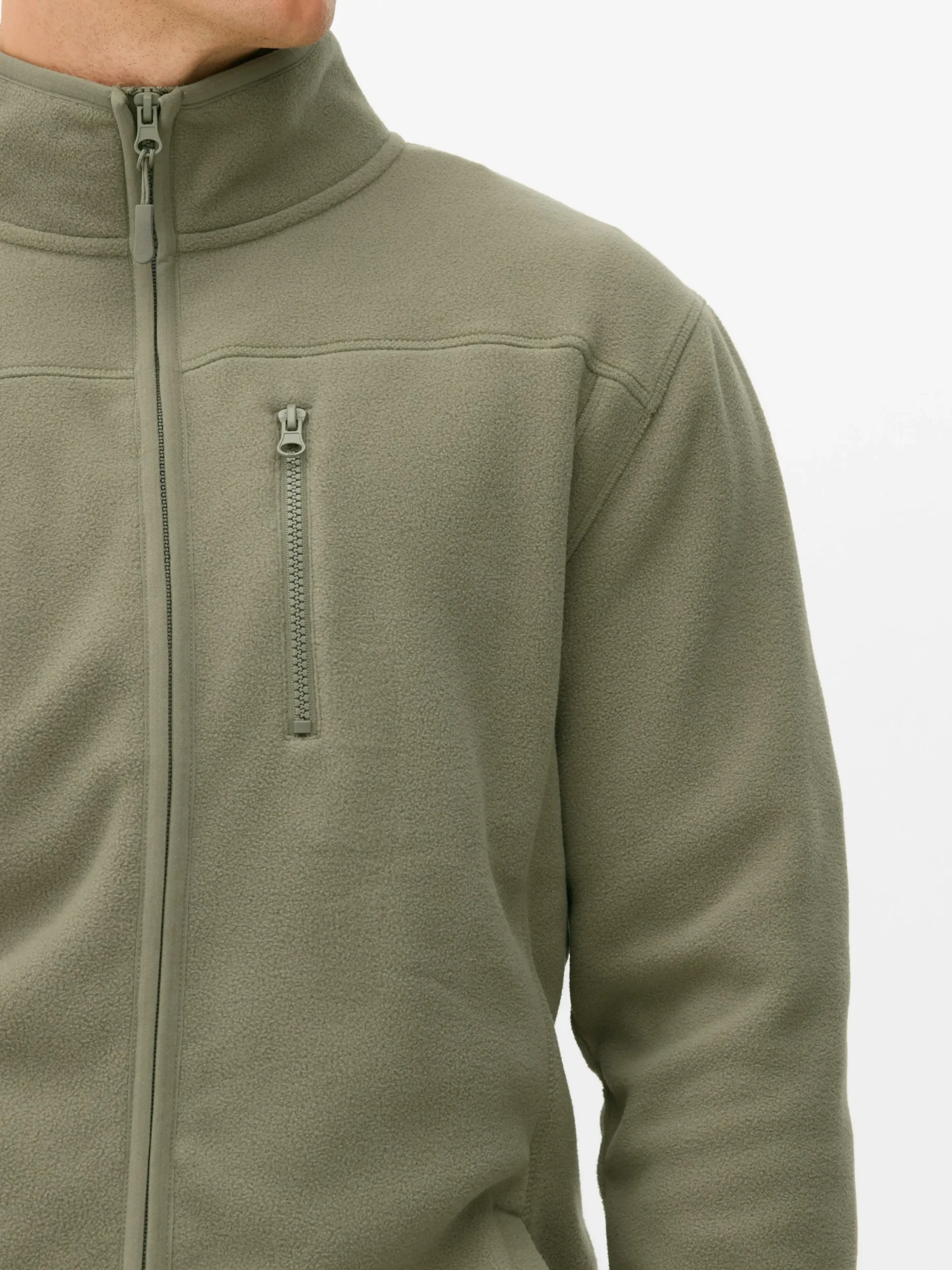 Funnel Neck Zip Fleece