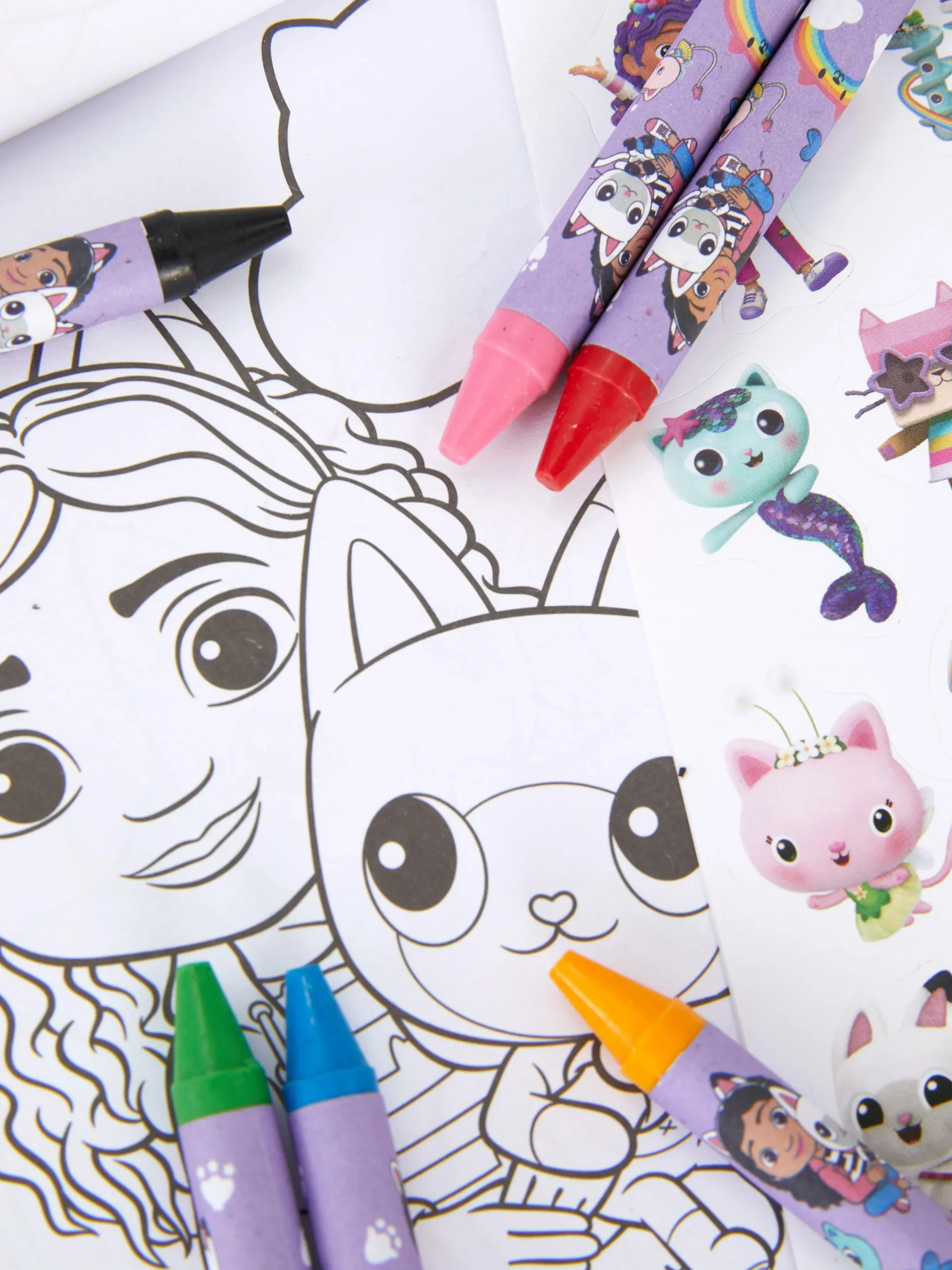 Gabby’s Dollhouse Carry Along Coloring Set
