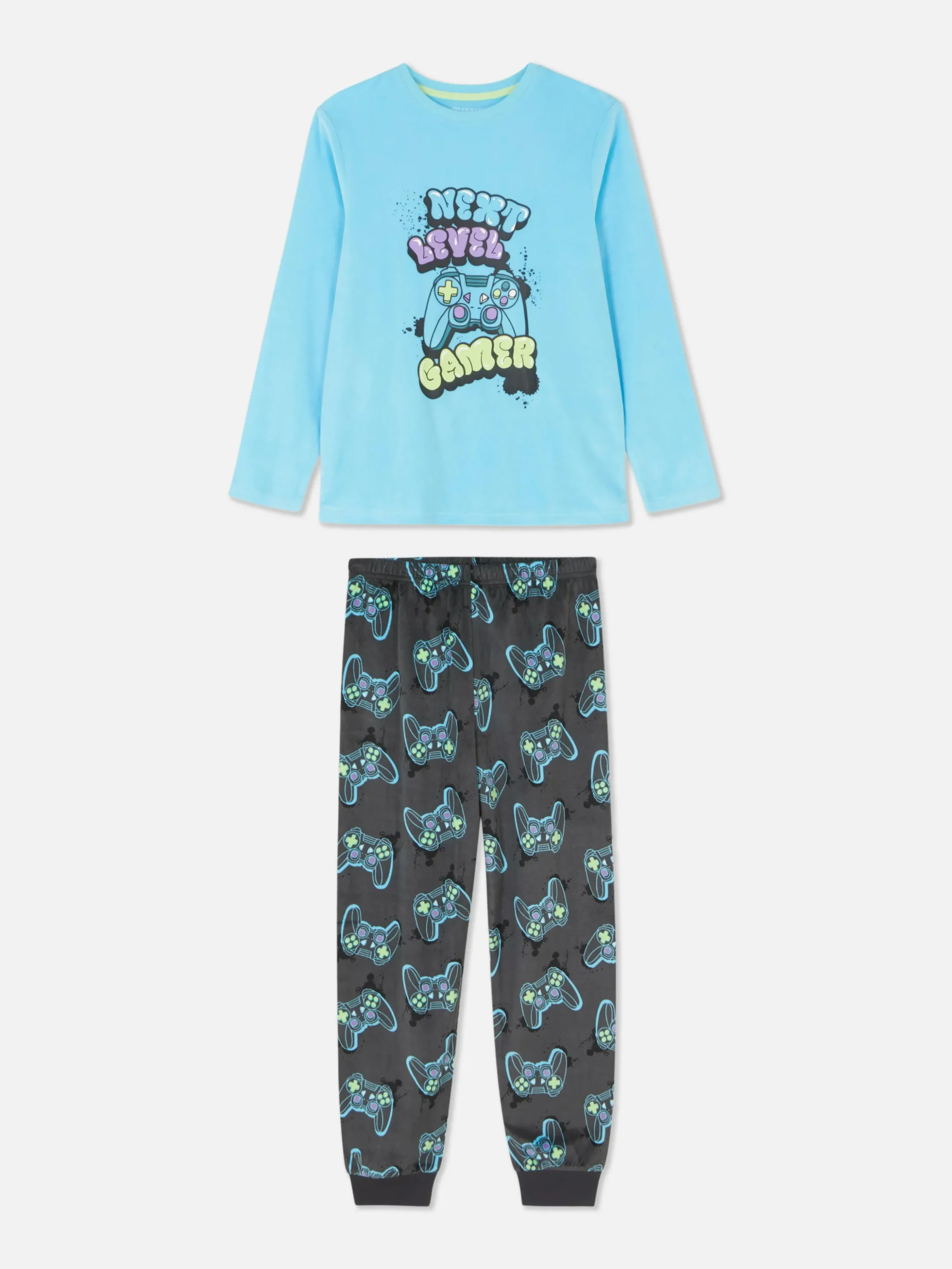 Gaming Velour Pajamas