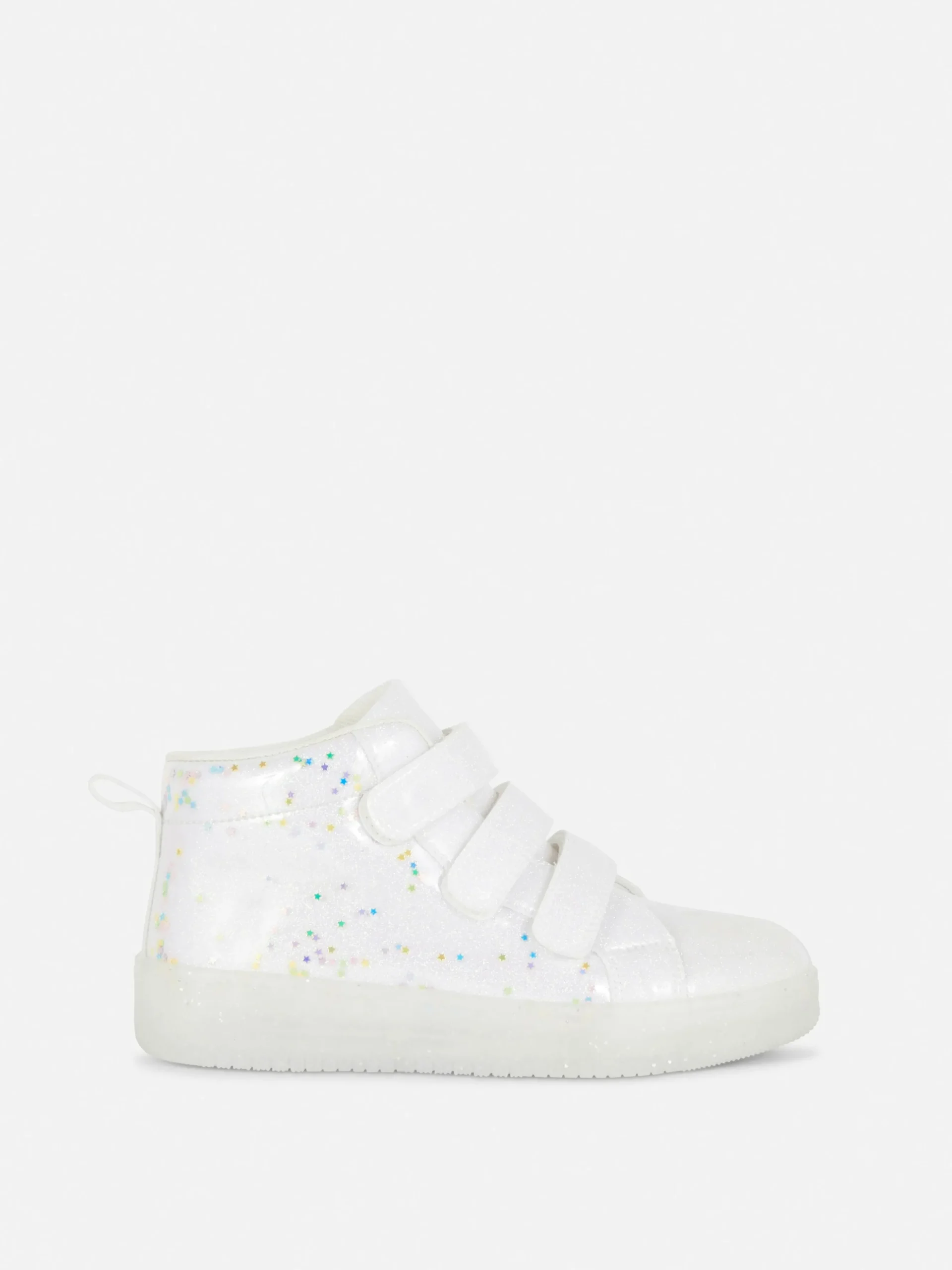 Glitter Light Up High-Top Trainers