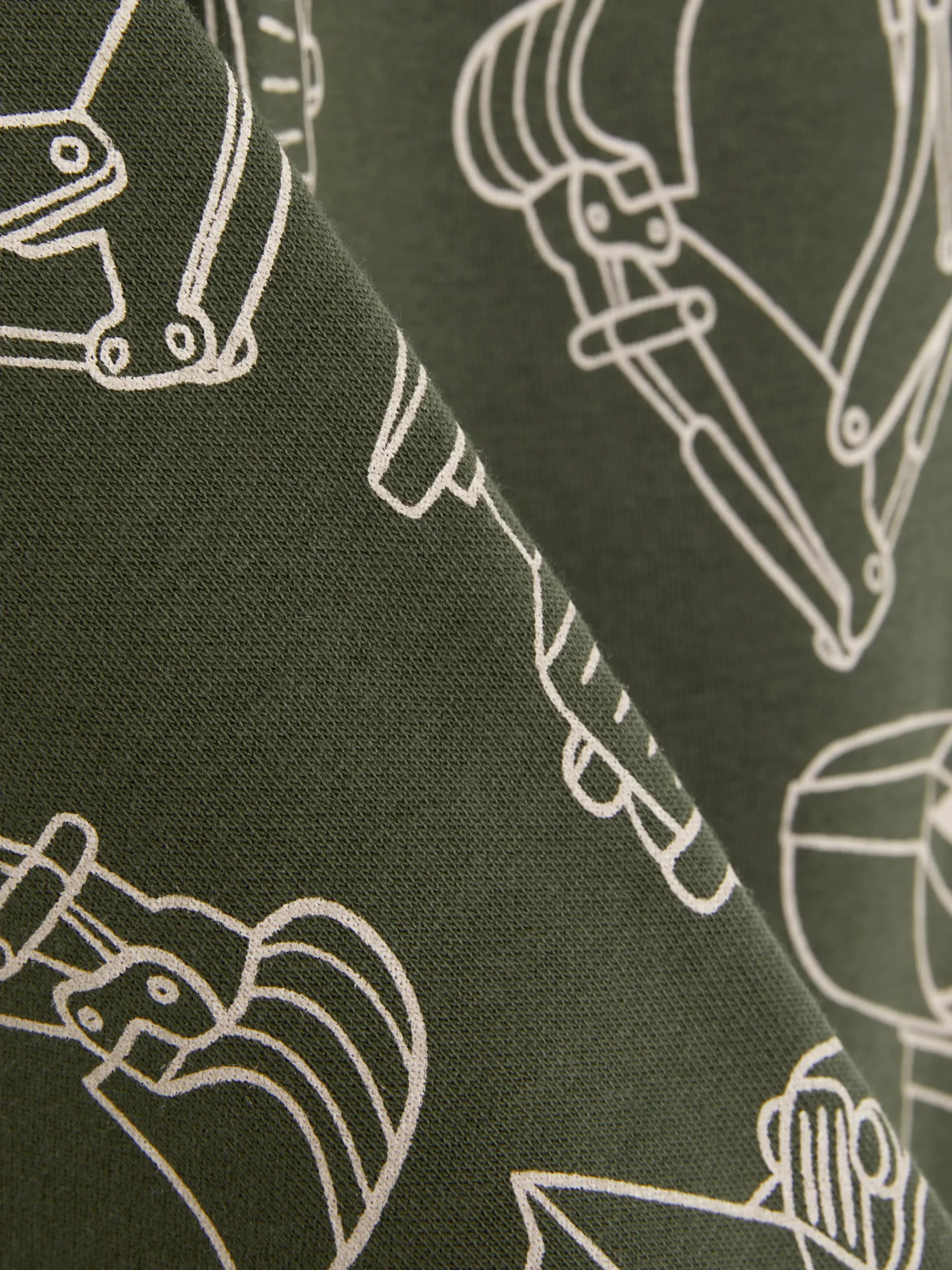 Graphic Drawstring Joggers