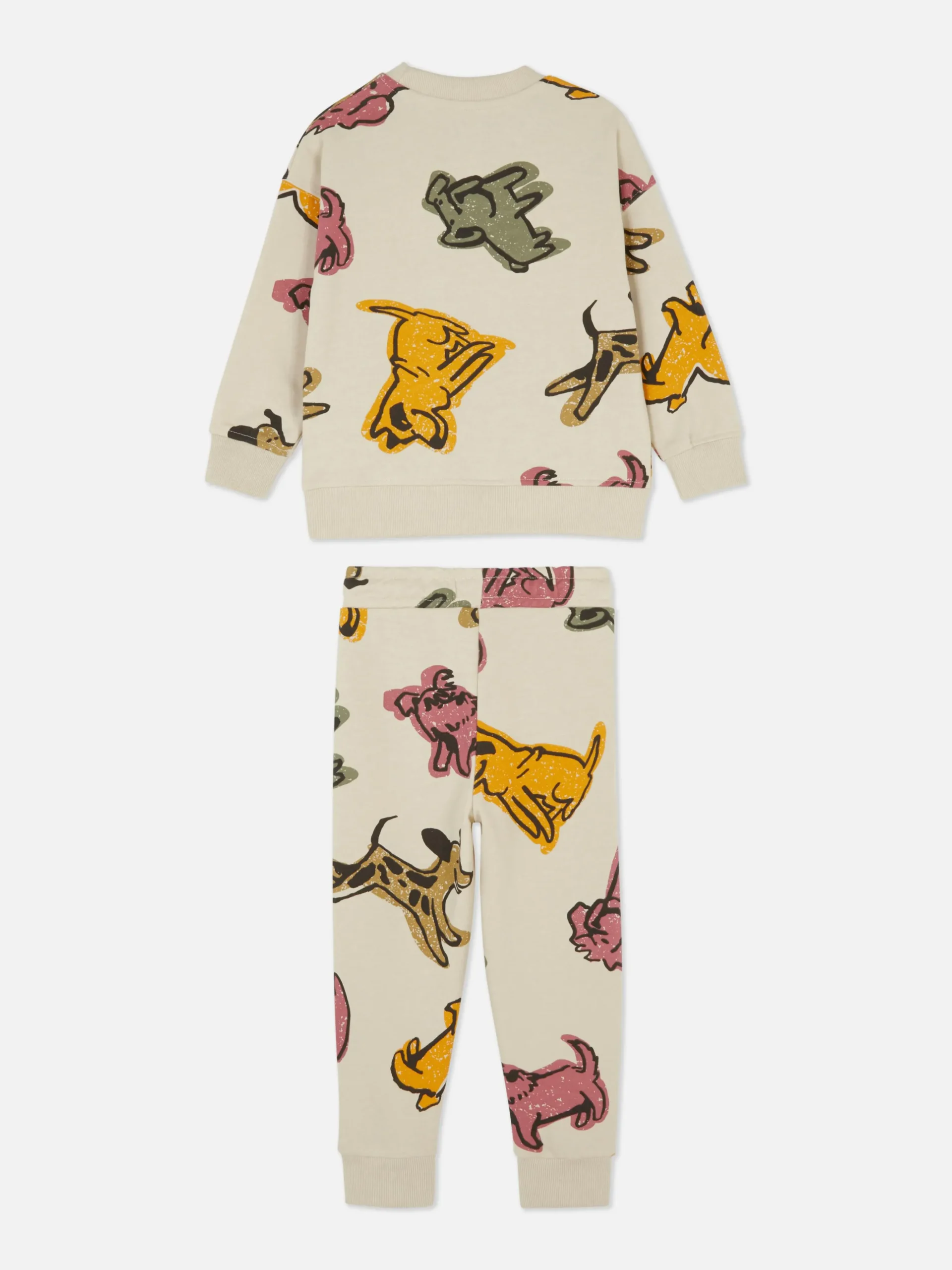 Graphic Sweatshirt And Joggers Set