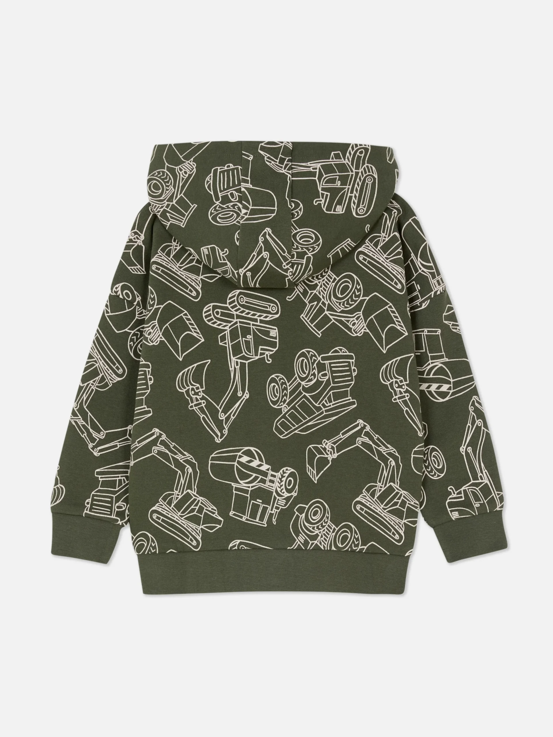 Graphic Zip Hoodie