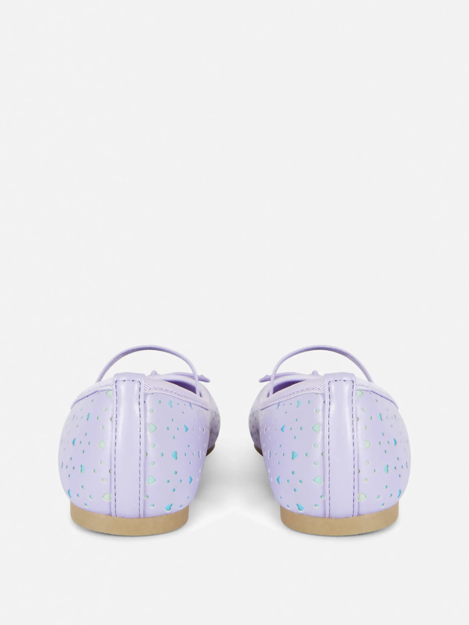Heart Laser Cut Ballerinas