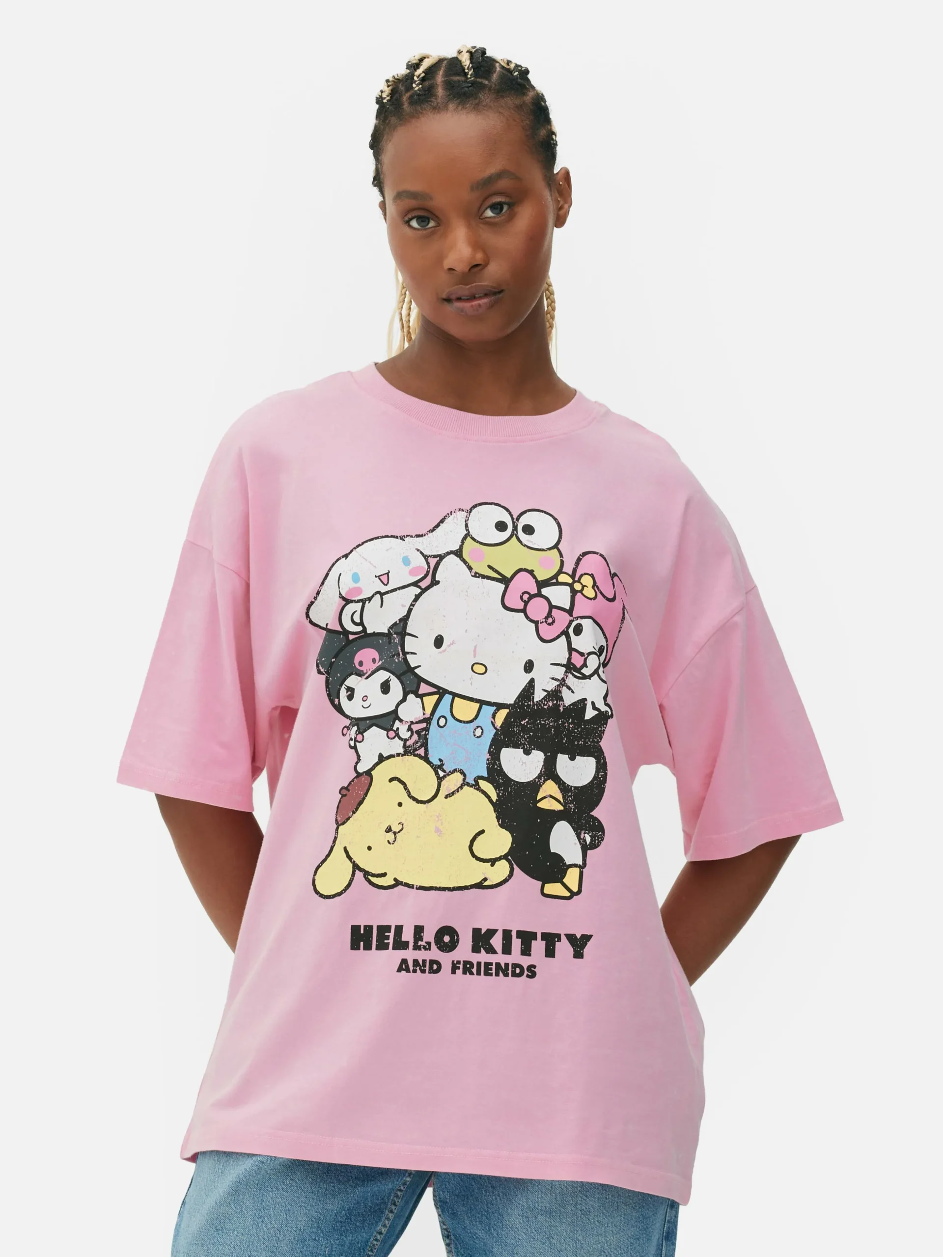 Hello Kitty And Friends Oversized T-Shirt