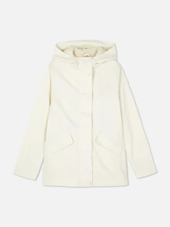 Hidden Closure Raincoat