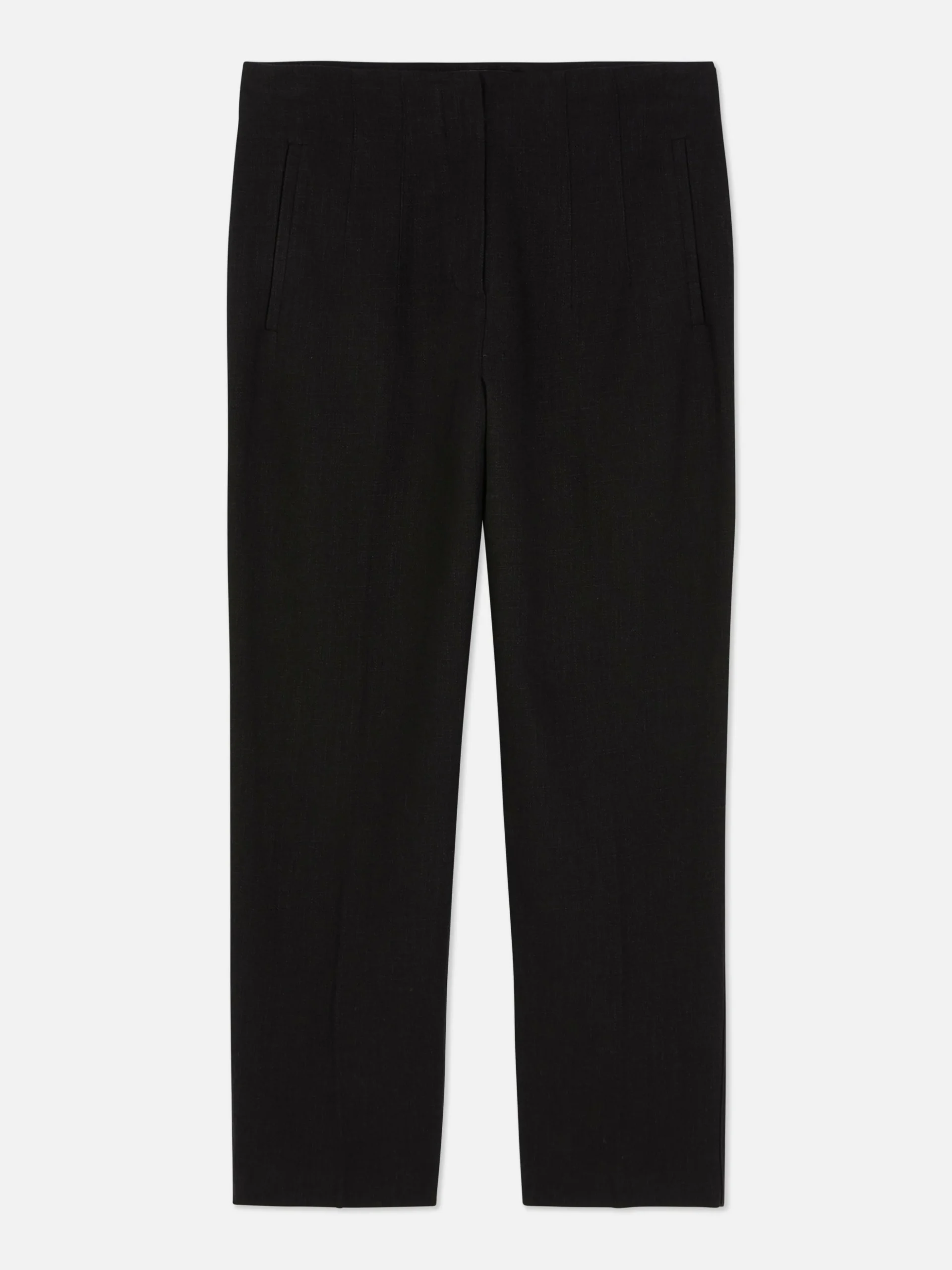 High Waist Pinstitch Pants