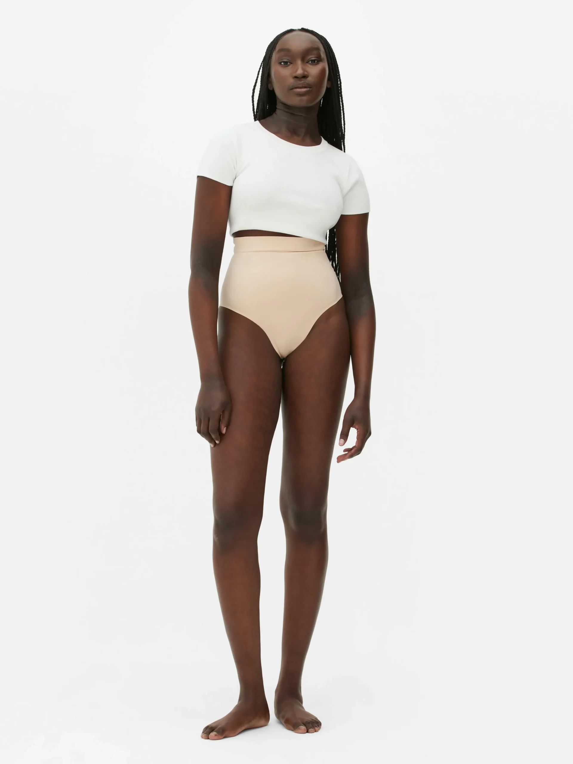 High Waist Seamless Shapewear Thong