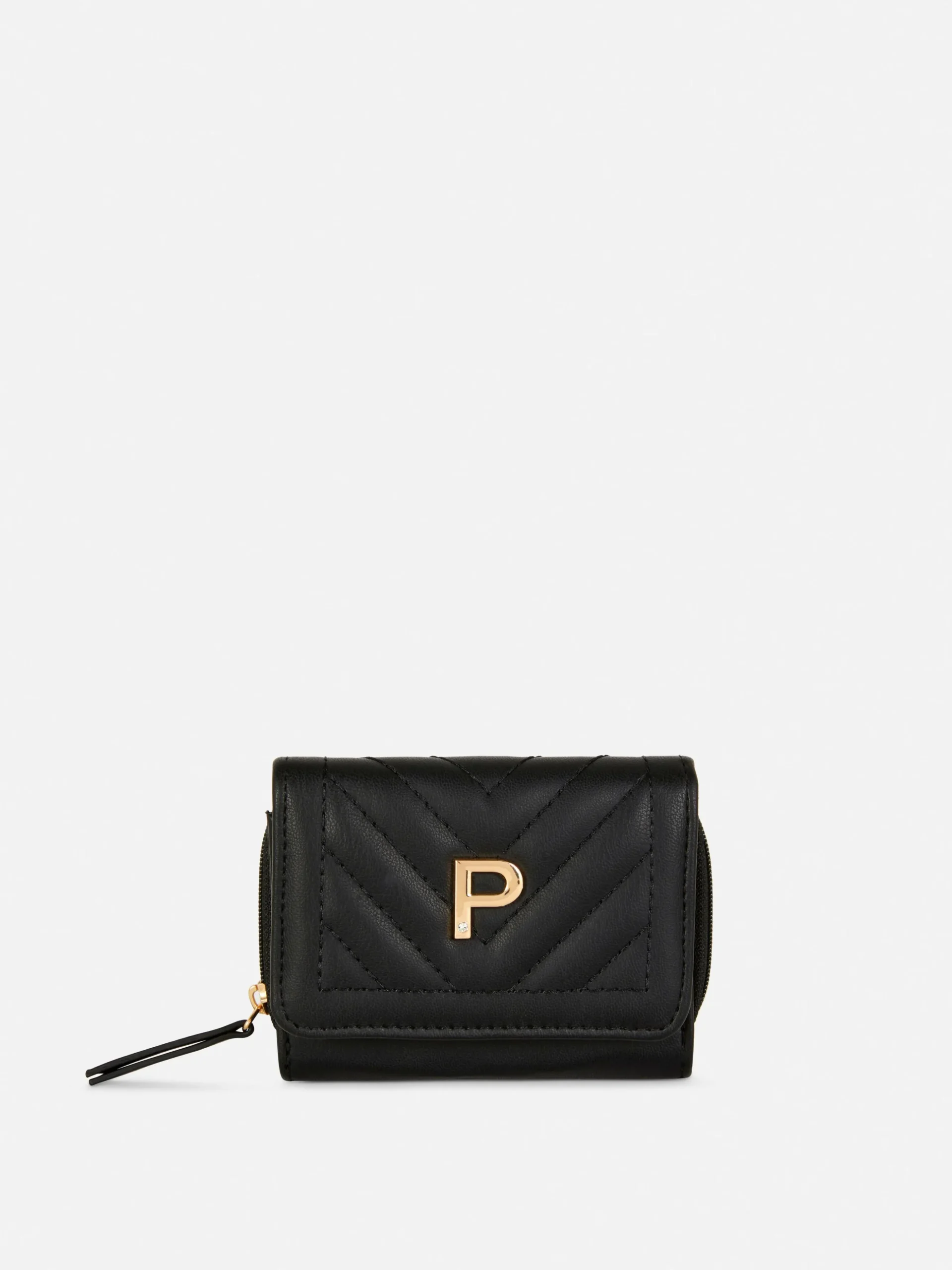 Initial Quilted Purse