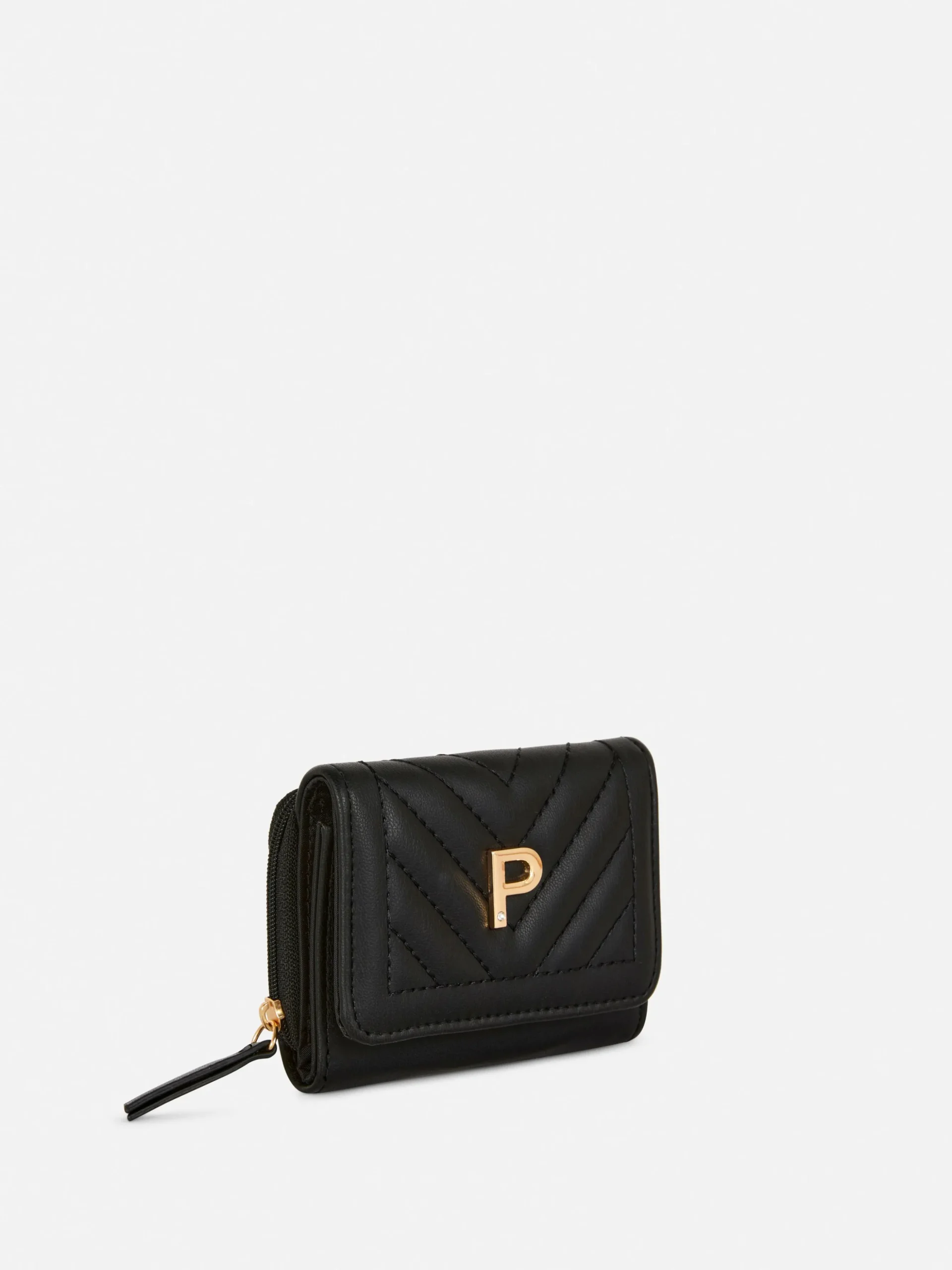 Initial Quilted Purse