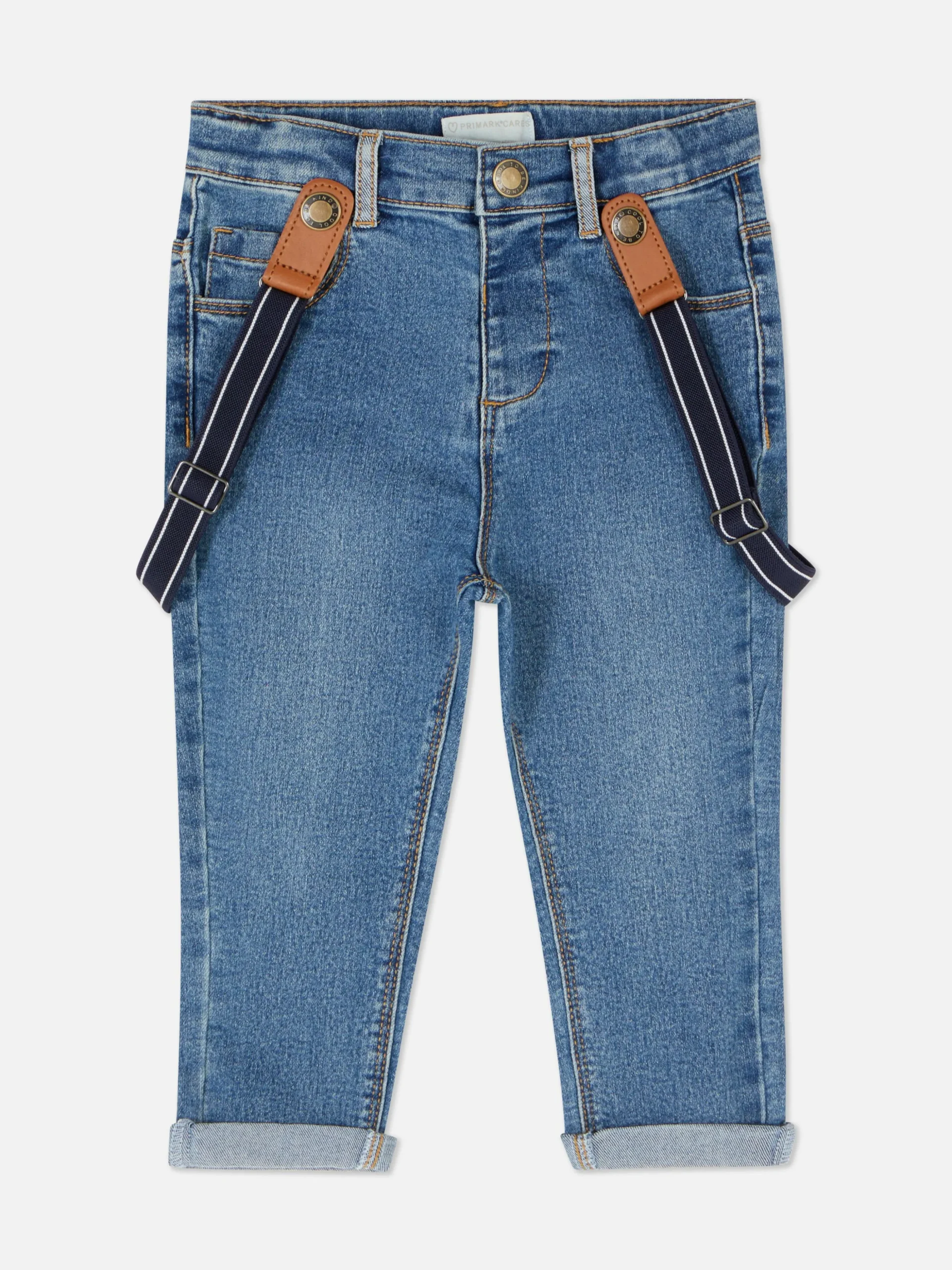 Jeans With Suspenders