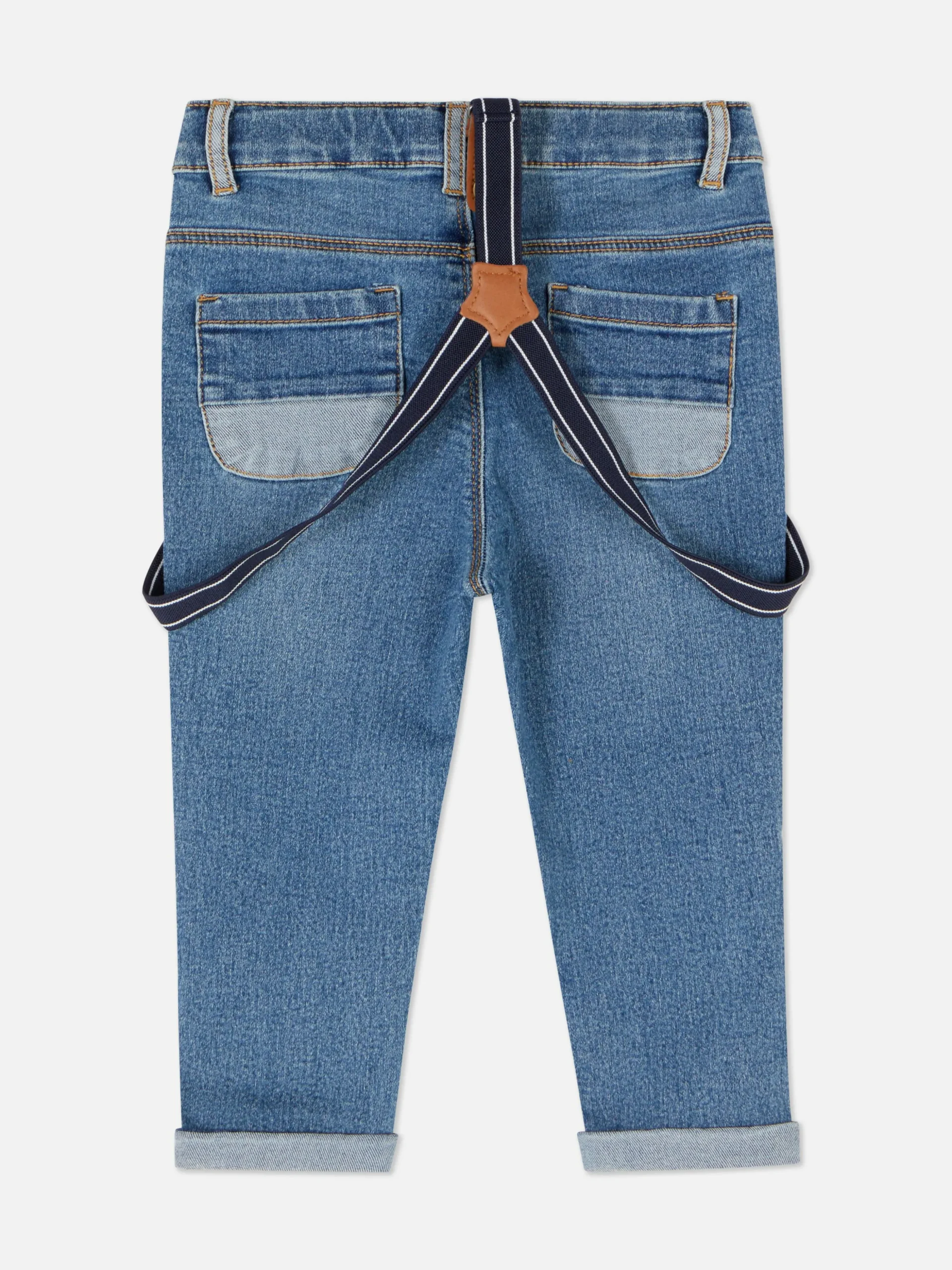 Jeans With Suspenders