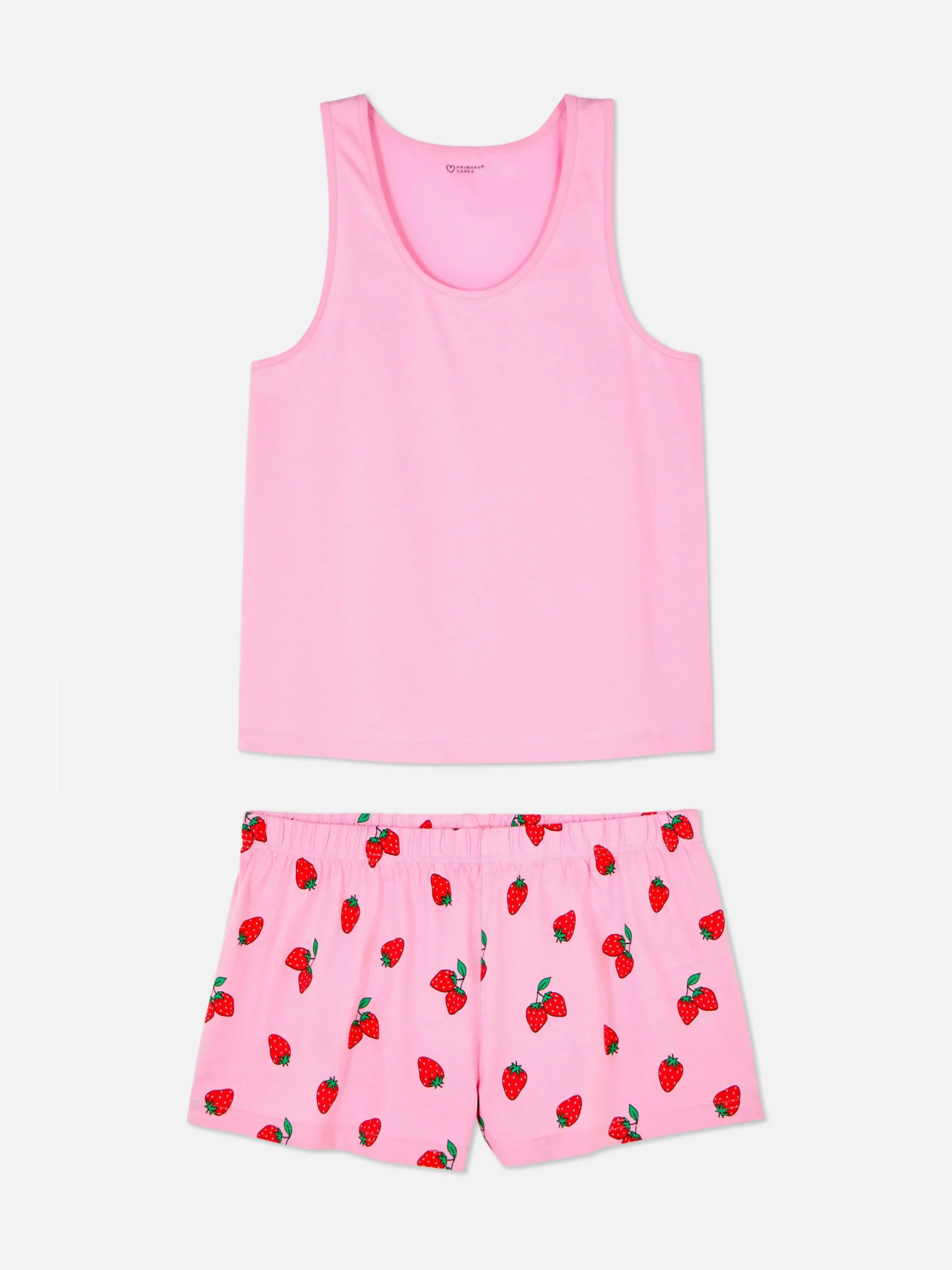 Jersey Tank And Shorts Pajamas