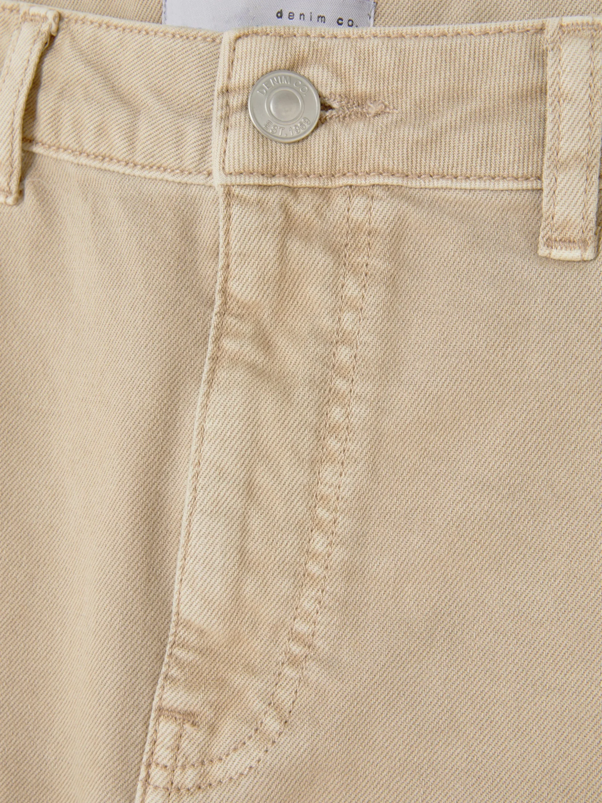 Knee Length Cargo Skirt