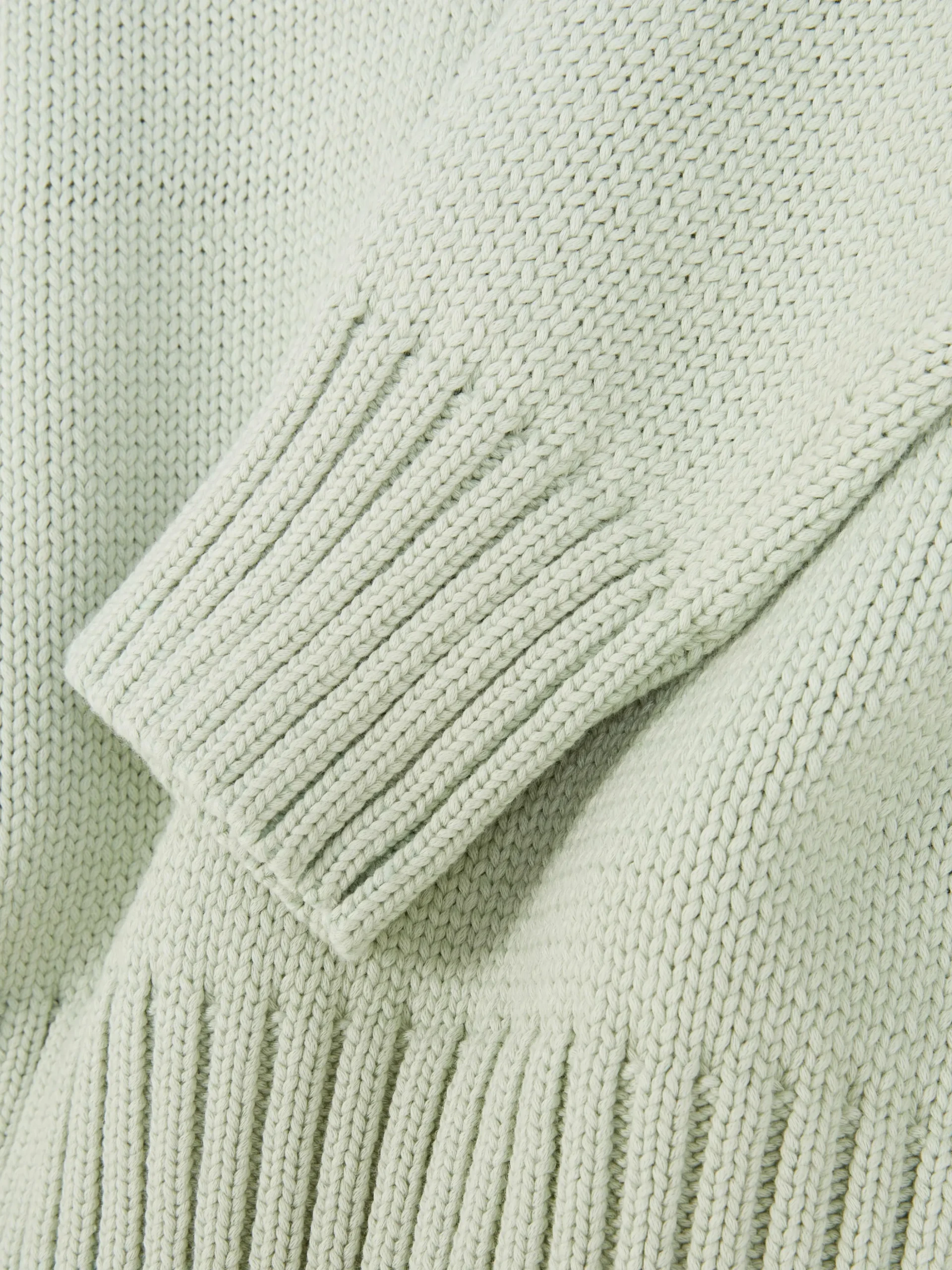 Knit Polo Sweater