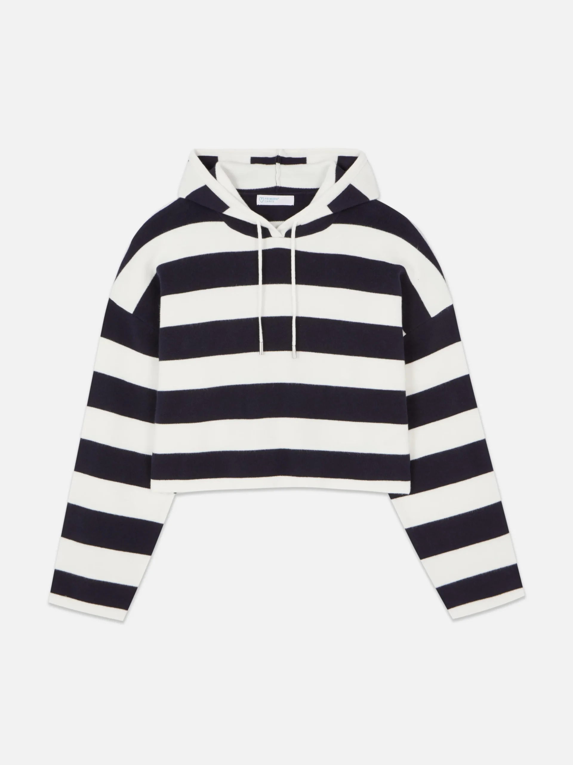 Knitted Stripe Hoodie