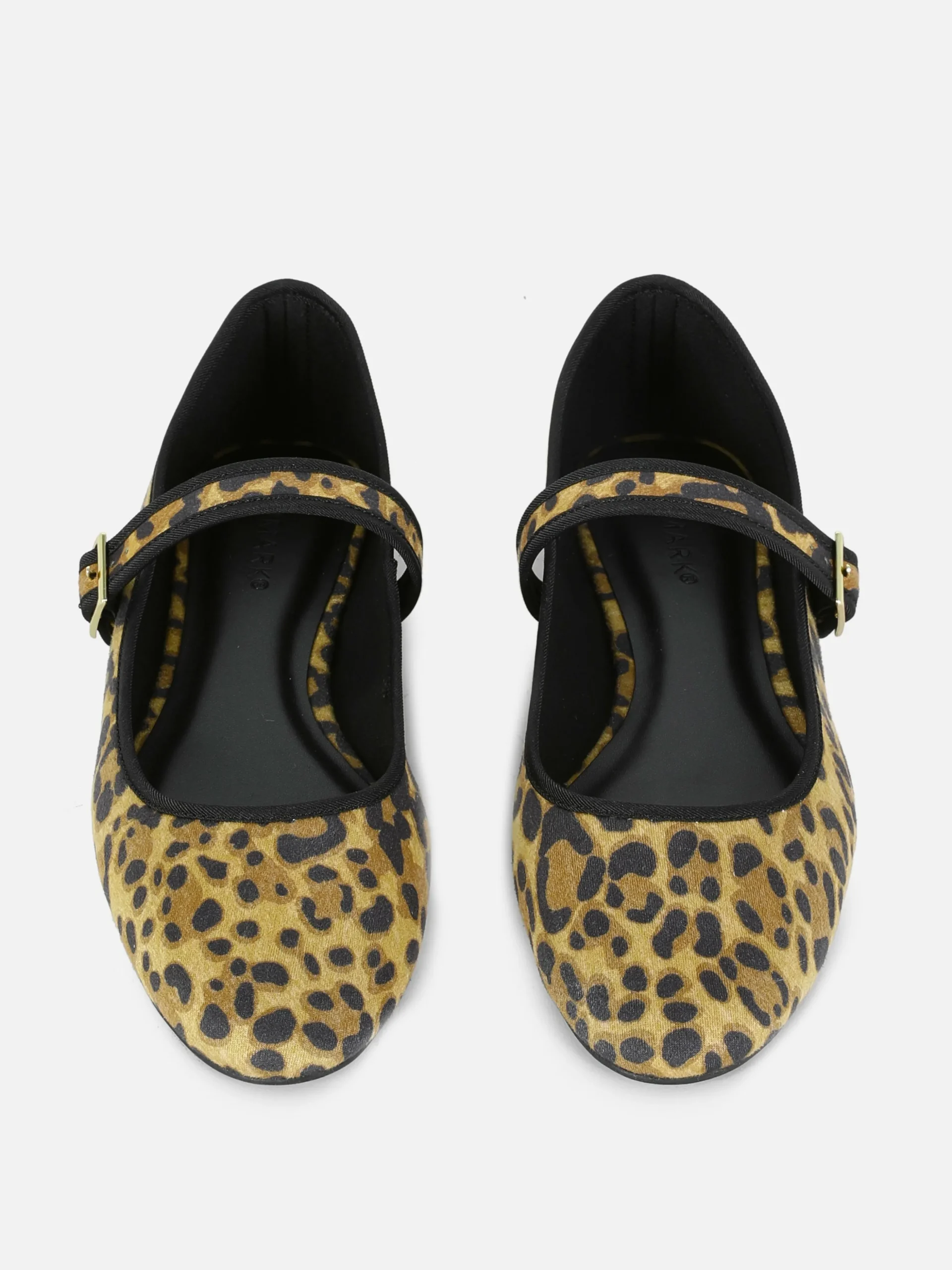Leopard Mary Jane Ballet Flats