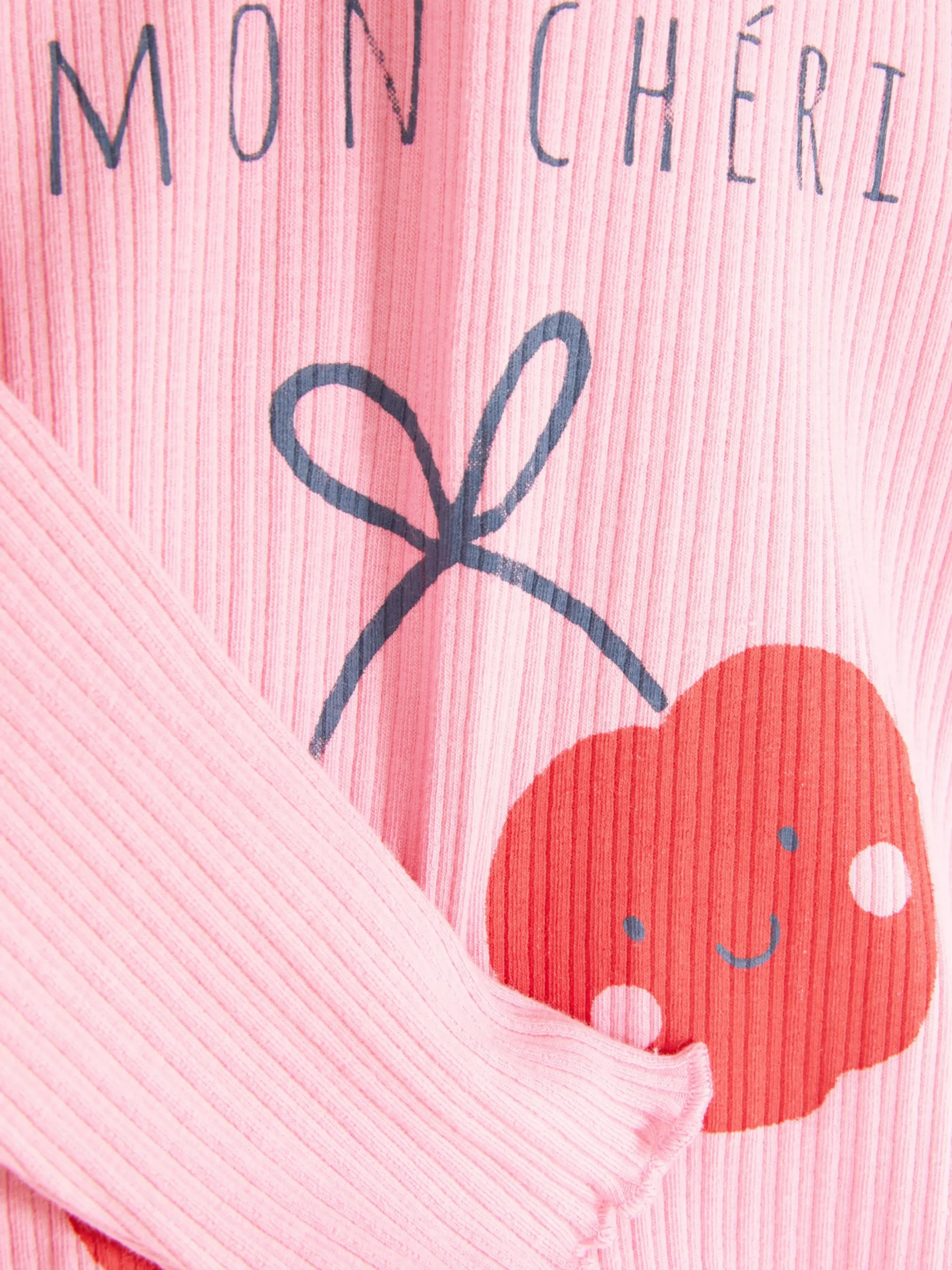 Lettuce Hem Printed T-Shirt