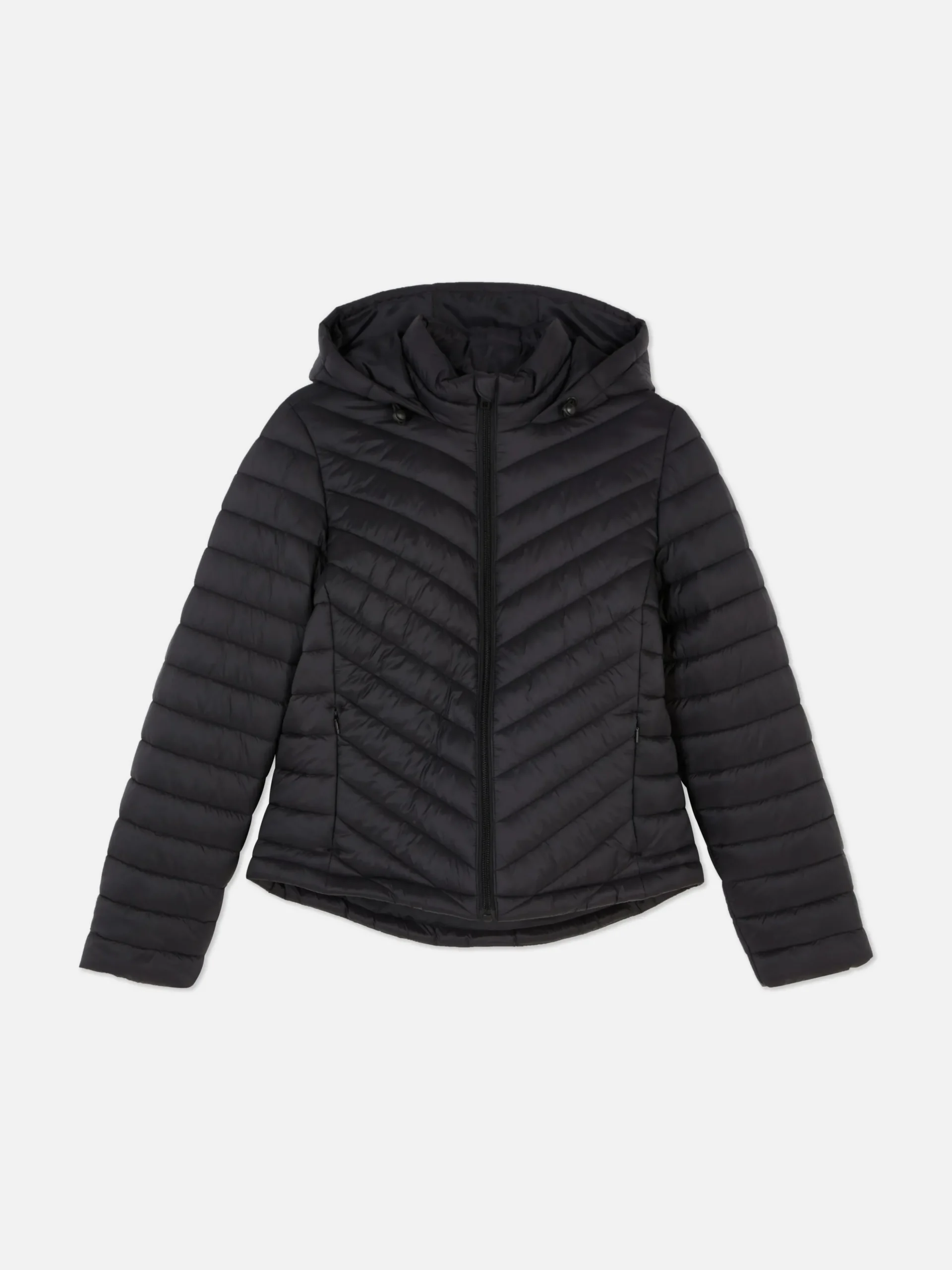 Lightweight Hooded Puffer Jacket