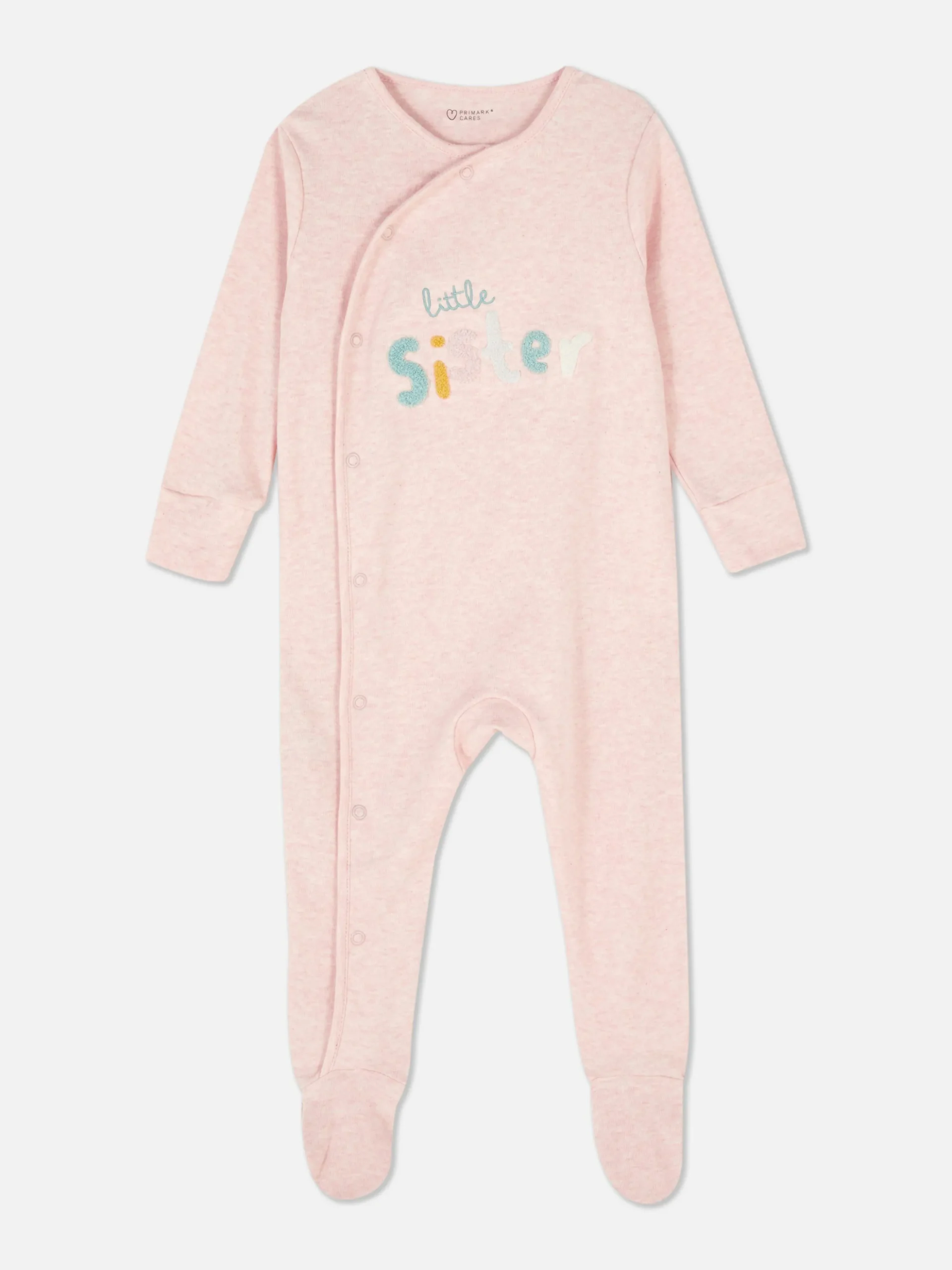 Little Sister Embroidered Sleeper