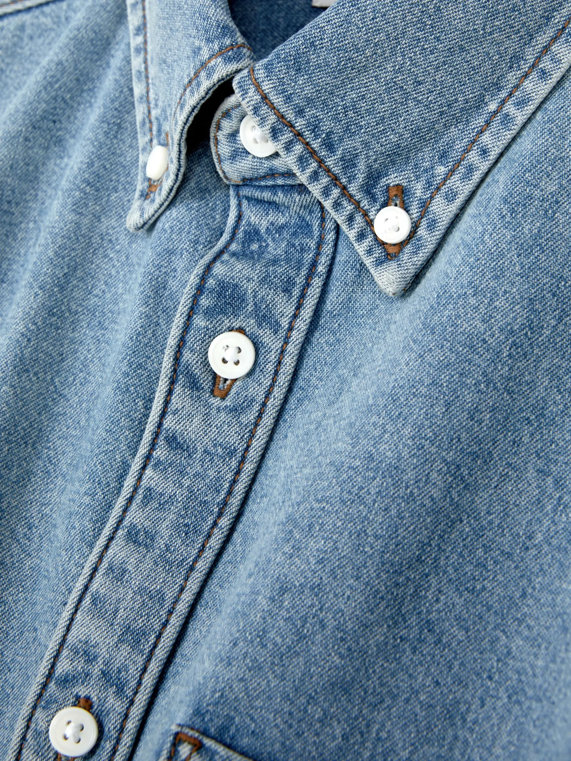 Long Sleeve Cotton Twill Shirt